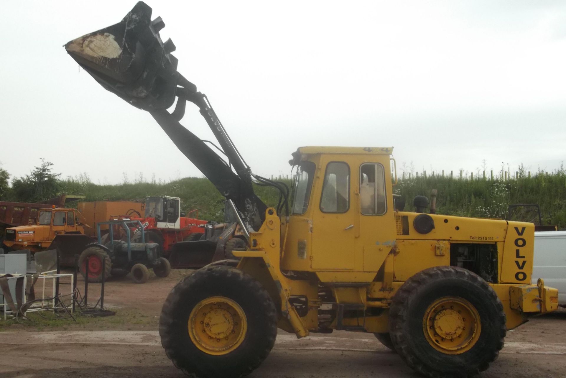 * Volvo L70 Loading Shovel S/N 7055. Please note this lot is located at The Old Brickworks,