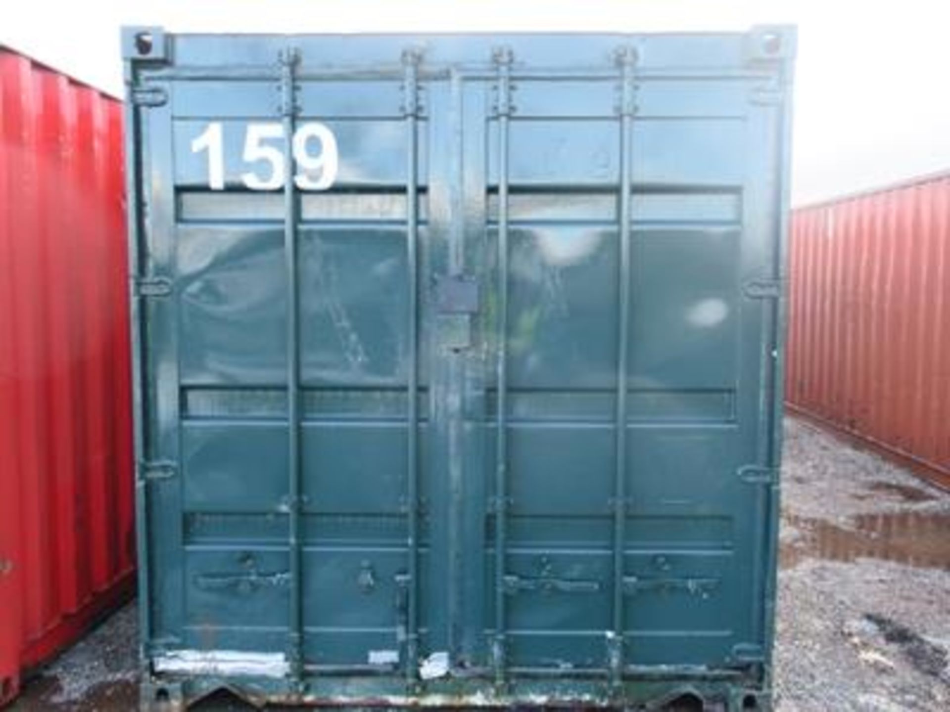 * 40ft Shipping Container with insulated roof (Container ID 159). Sold loaded onto buyer's - Image 5 of 5