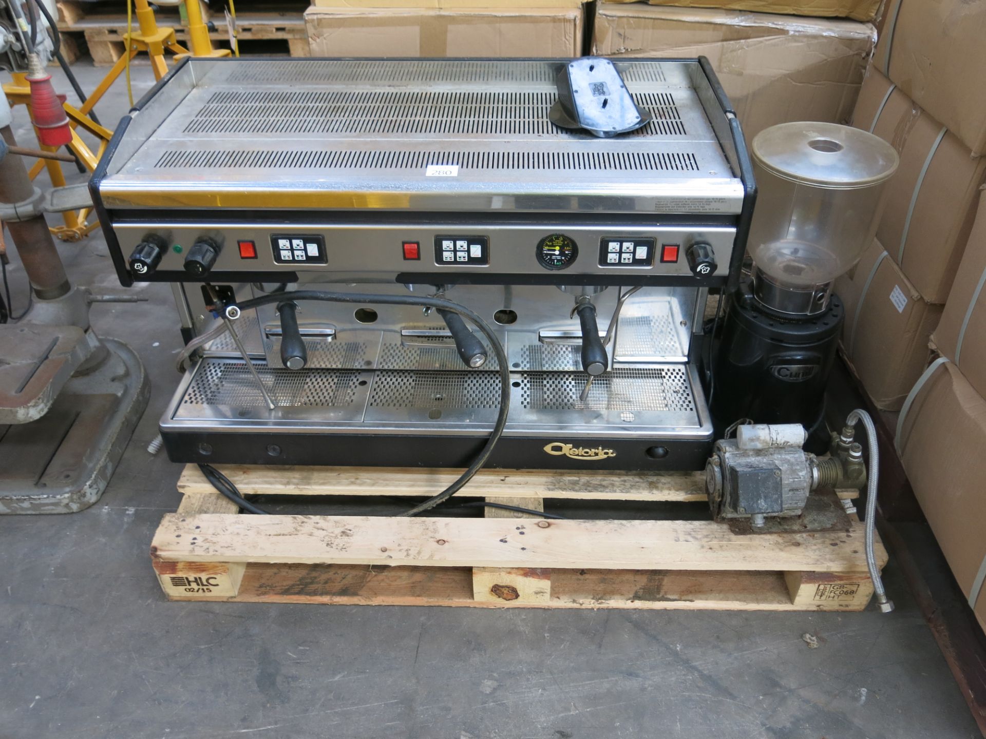 * An Astoria SAE/3-AR 240V Coffee Machine