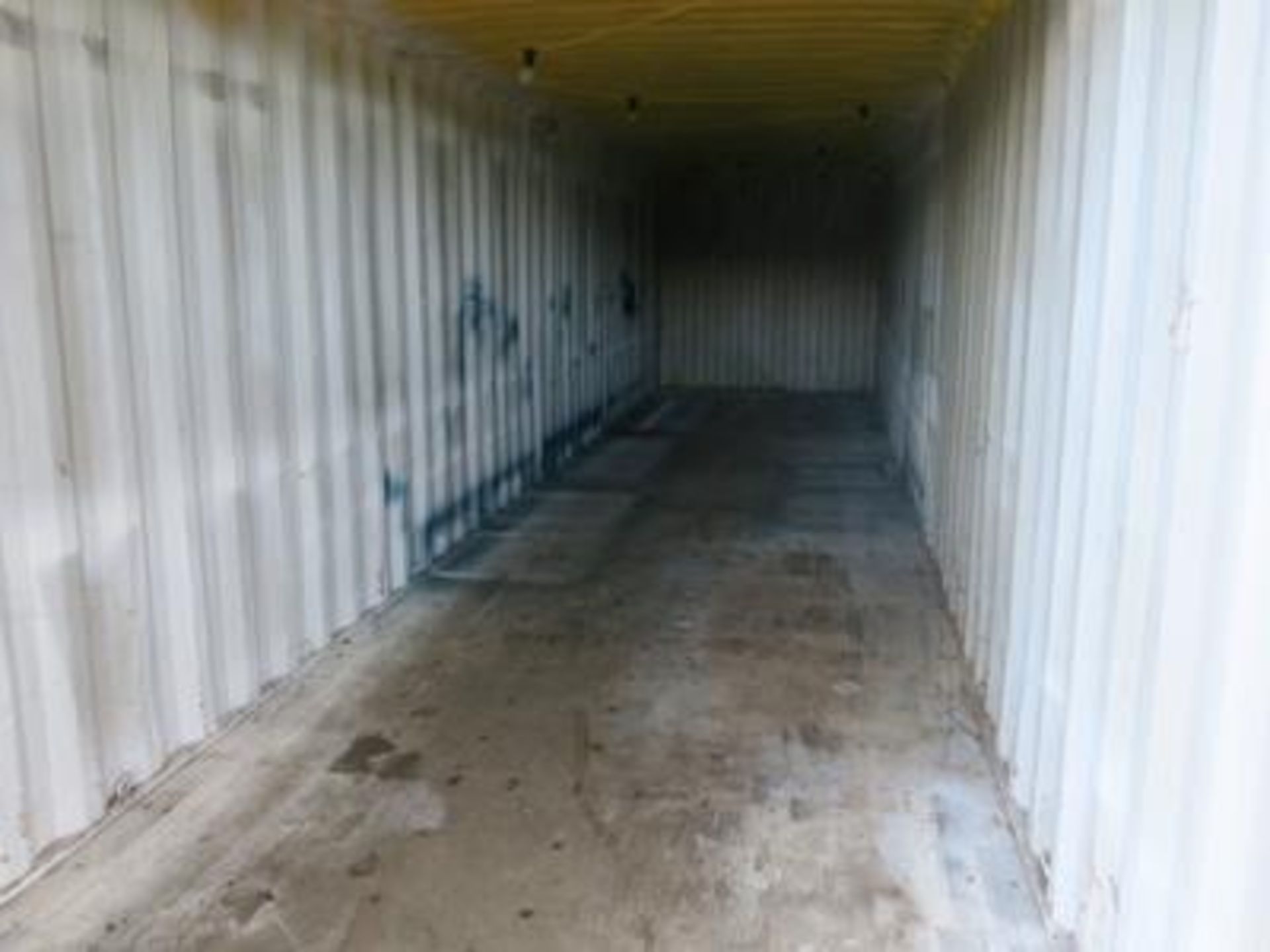 * 40ft Shipping Container with insulated roof (Container ID 159). Sold loaded onto buyer's - Image 3 of 5