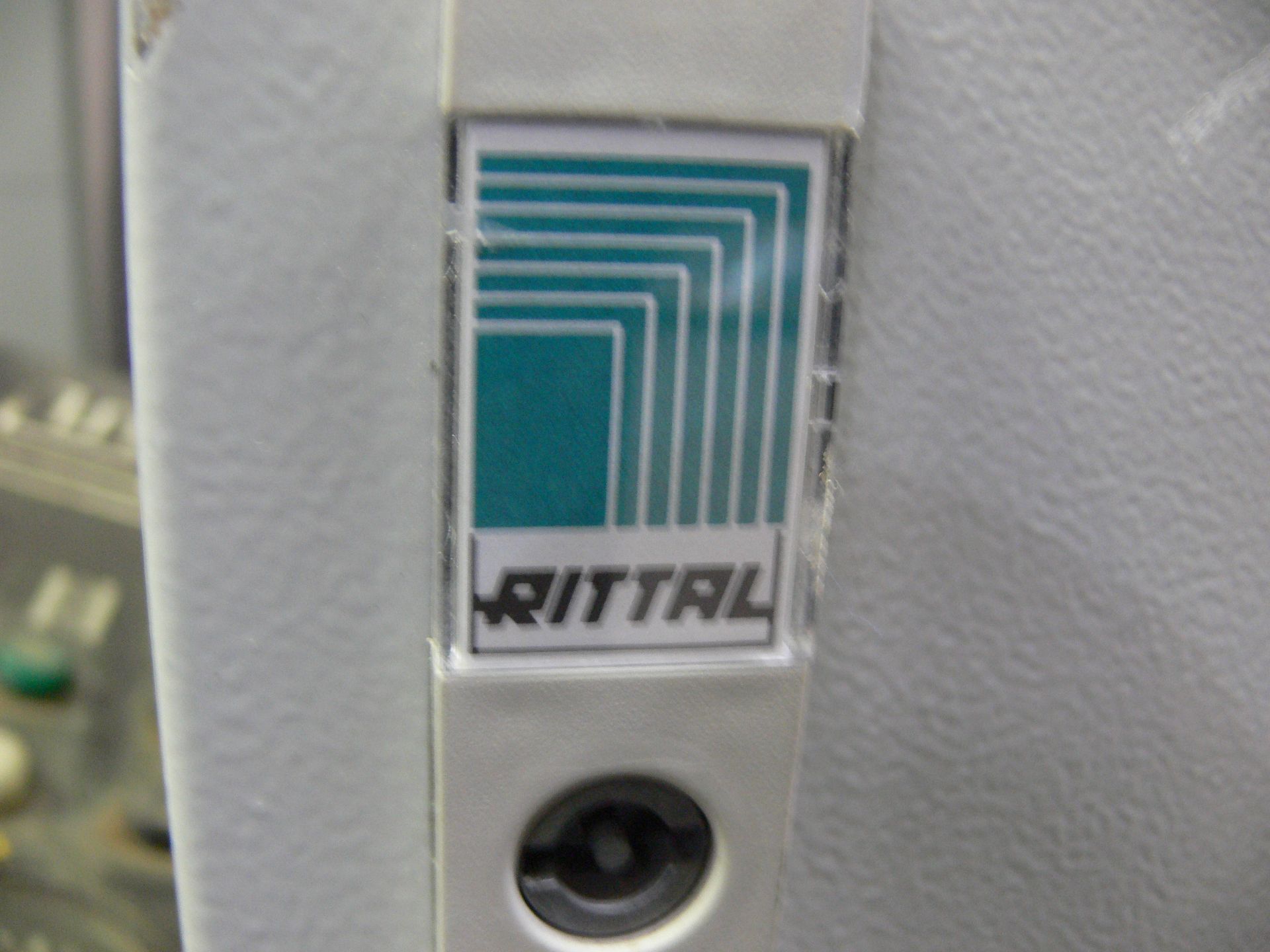 * A Rittal server cabinet. Please note there is a £5 + VAT Lift Out Fee on this lot - Image 3 of 3