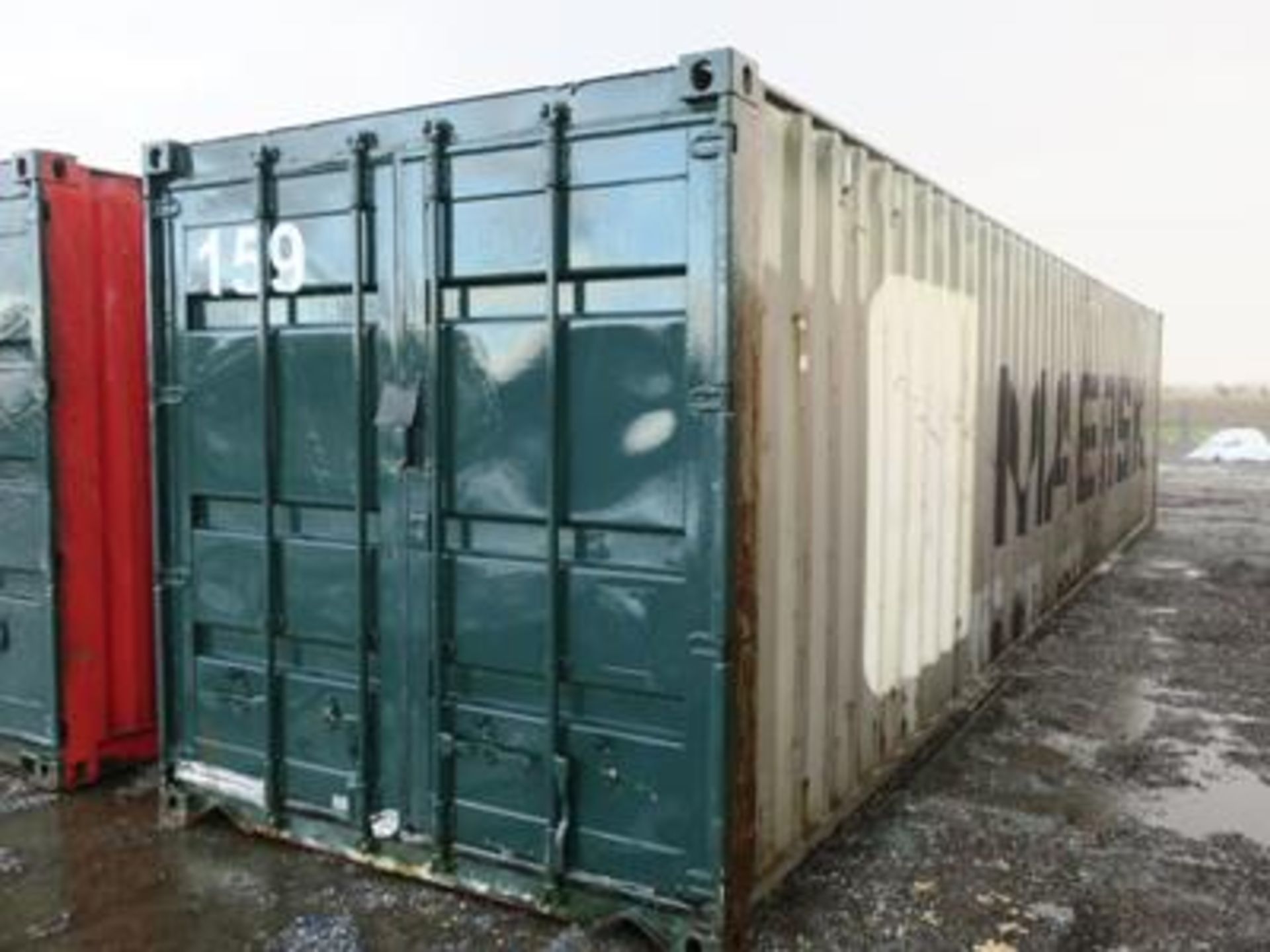 * 40ft Shipping Container with insulated roof (Container ID 159). Sold loaded onto buyer's - Image 2 of 5