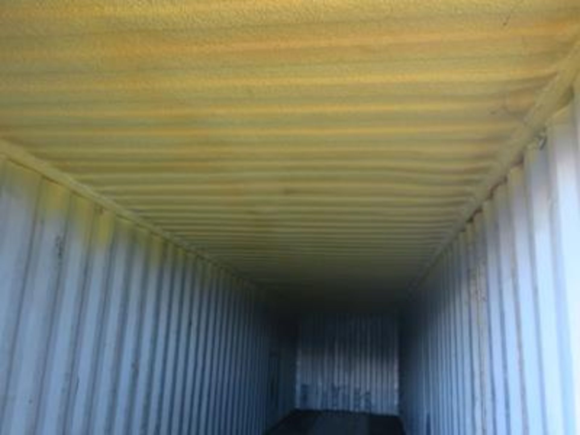 * 40ft Shipping Container with insulated roof (Container ID 158). Sold loaded onto buyer's - Image 3 of 4