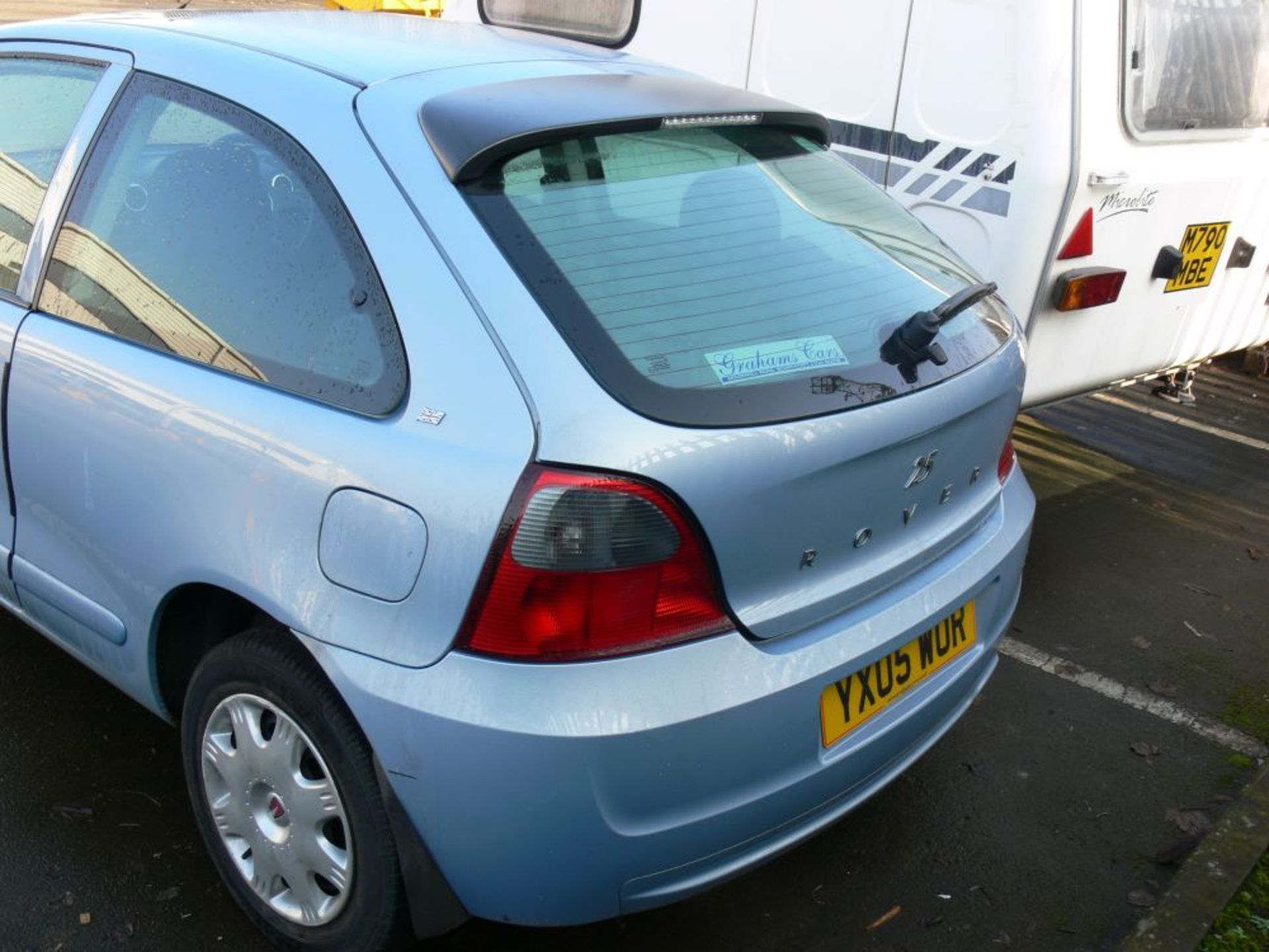 A Rover 25si 1.4 Petrol in blue. Date of first registration 18/03/2005. Number of former keepers - - Image 4 of 16