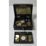 This is a Timed Online Auction on Bidspotter.co.uk, Click here to bid.  Vintage Jewellery Box and