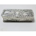 This is a Timed Online Auction on Bidspotter.co.uk, Click here to bid.  Victorian embossed Silver (