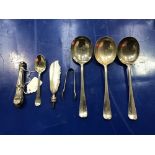 This is a Timed Online Auction on Bidspotter.co.uk, Click here to bid.  Sterling Silver Tableware