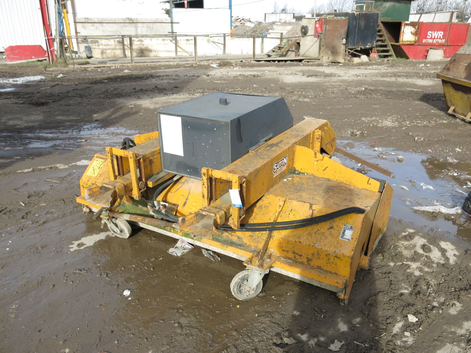 * Suton Type FSC7 Forklift Mountable Road Sweeper, S/No 14326. - Image 2 of 5