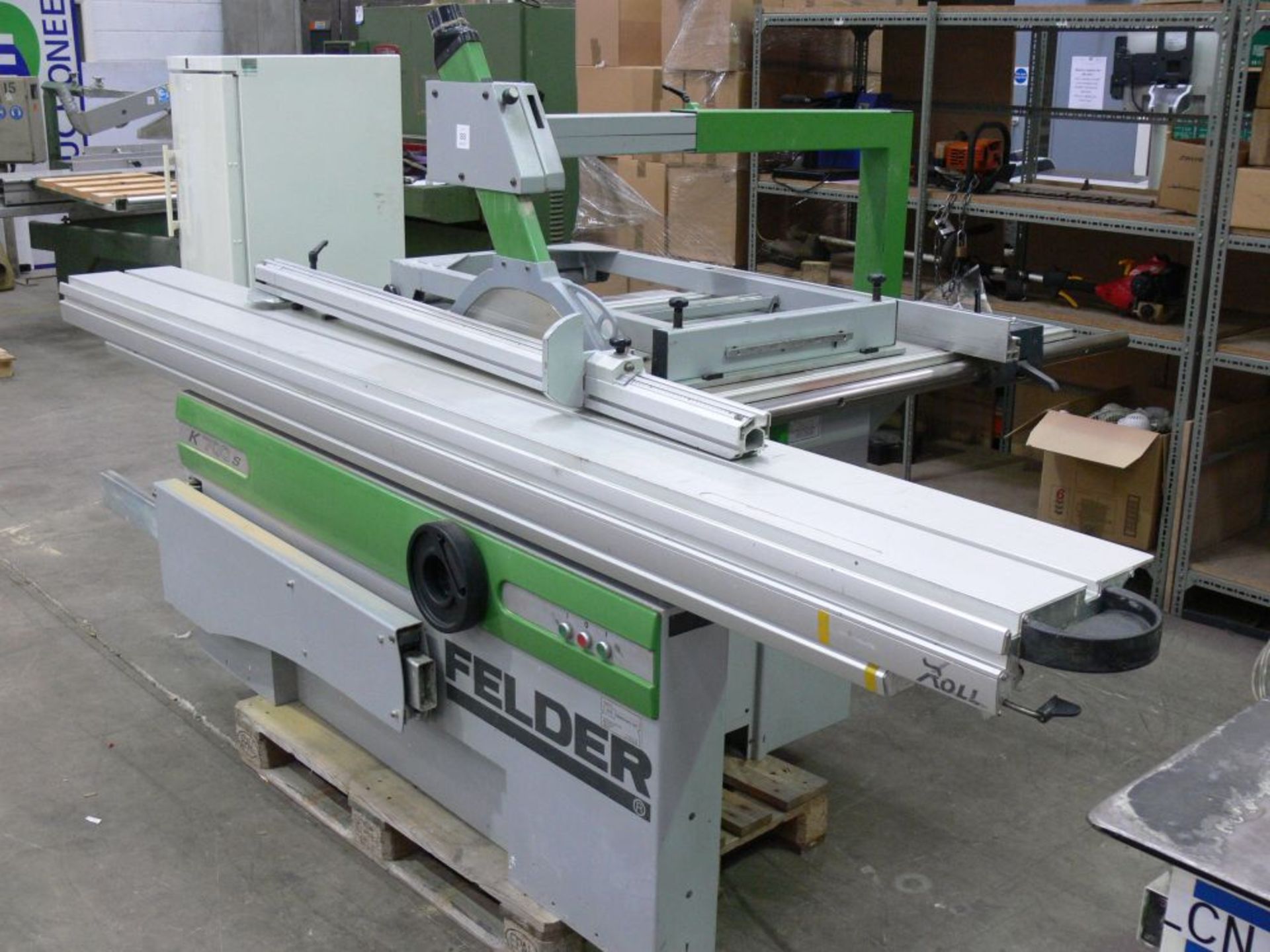 * A Felder K700S Panel Saw. 3450 x 2100mm. Machine No K700 S/03 422.04.264.04. Please note there - Image 3 of 7