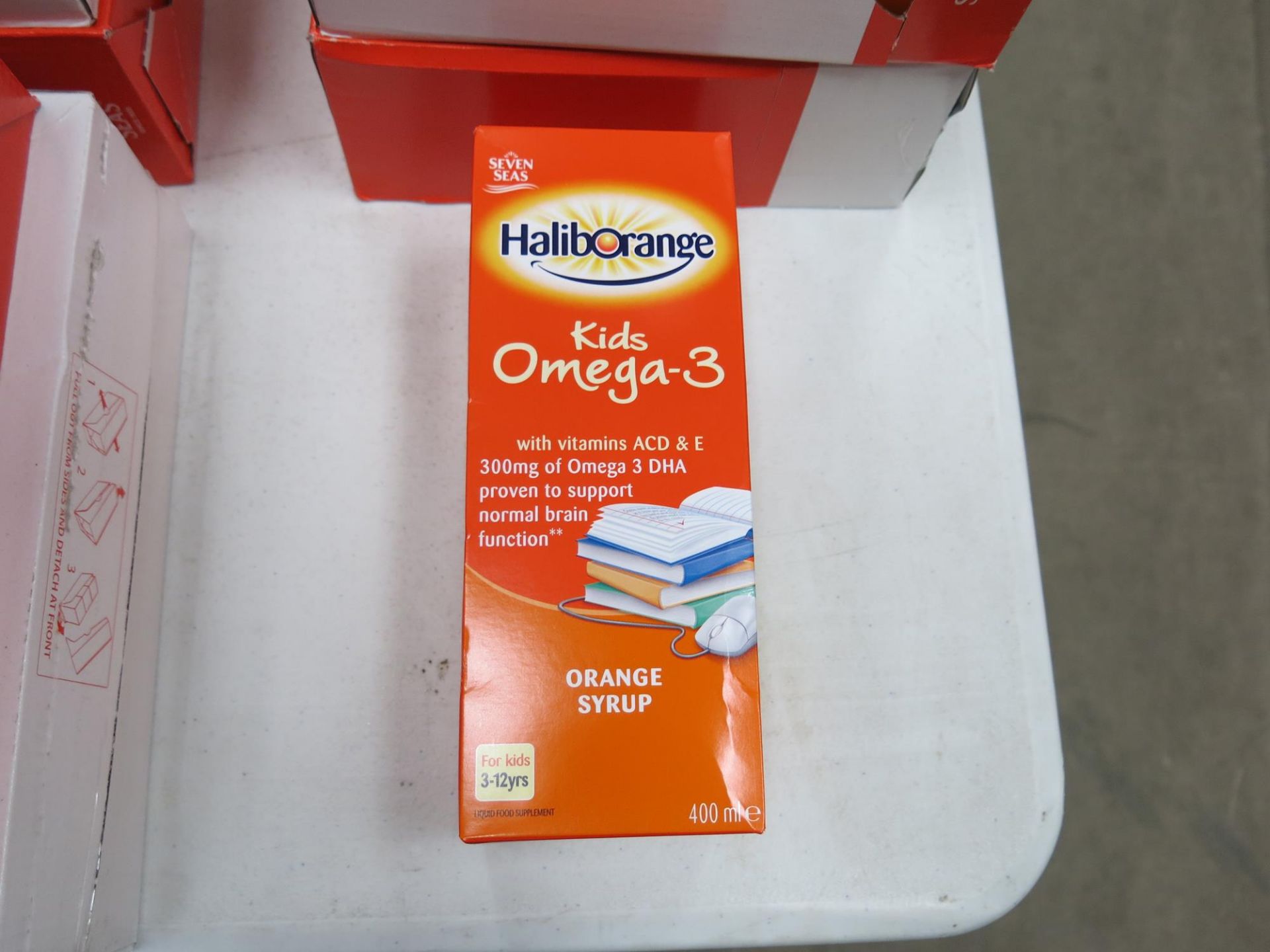 12 x Haliborange Kids Omega 3 Orange Syrup (12 x Bottles pet lot) - Image 2 of 2