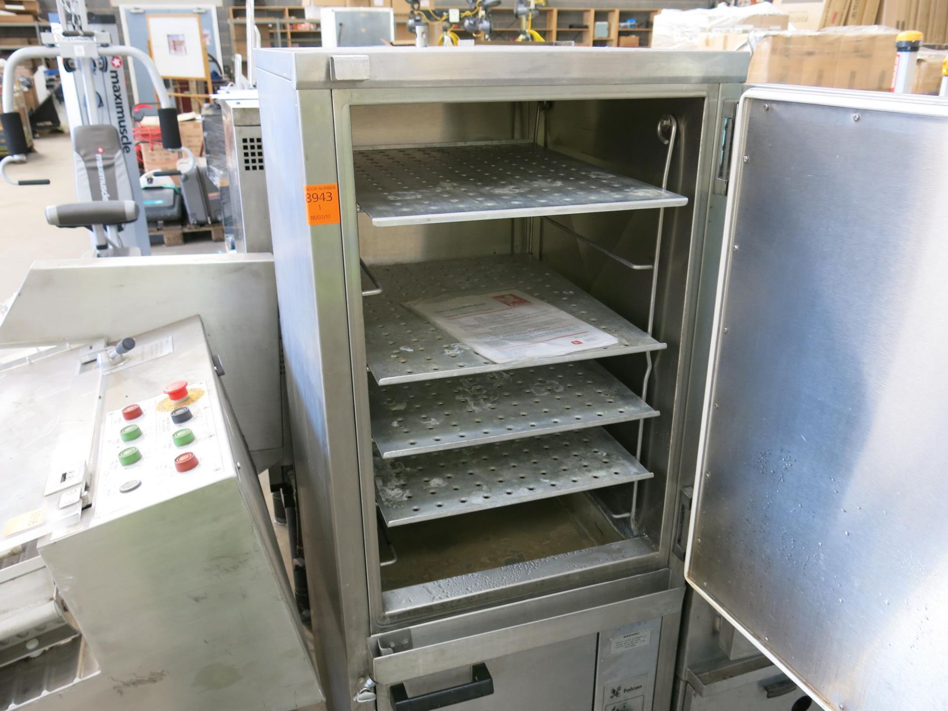 *A Falcon commercial Stainless Steel steamer model G5478. Please note this lot has a £5 +VAT lift - Image 2 of 3