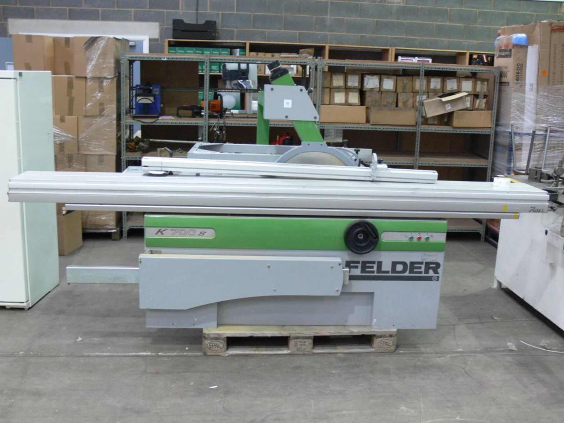 * A Felder K700S Panel Saw. 3450 x 2100mm. Machine No K700 S/03 422.04.264.04. Please note there