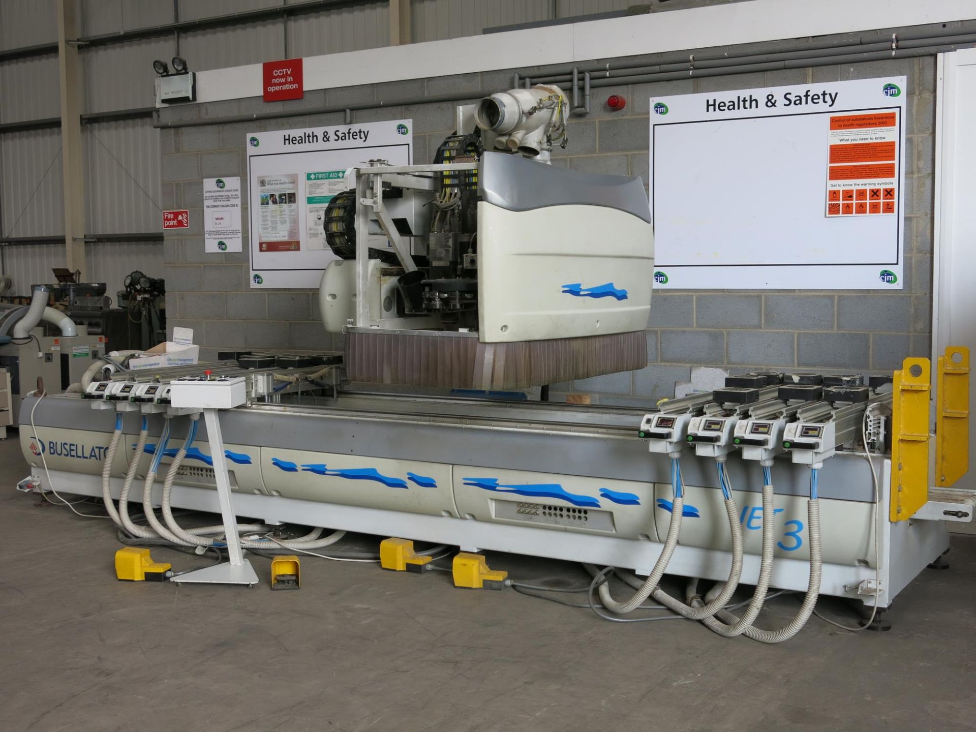 *Busellato Jet 3000 XL CNC Router, Year of Manufacture 2004, Serial No 5742, 26kW, 3PH, comes with