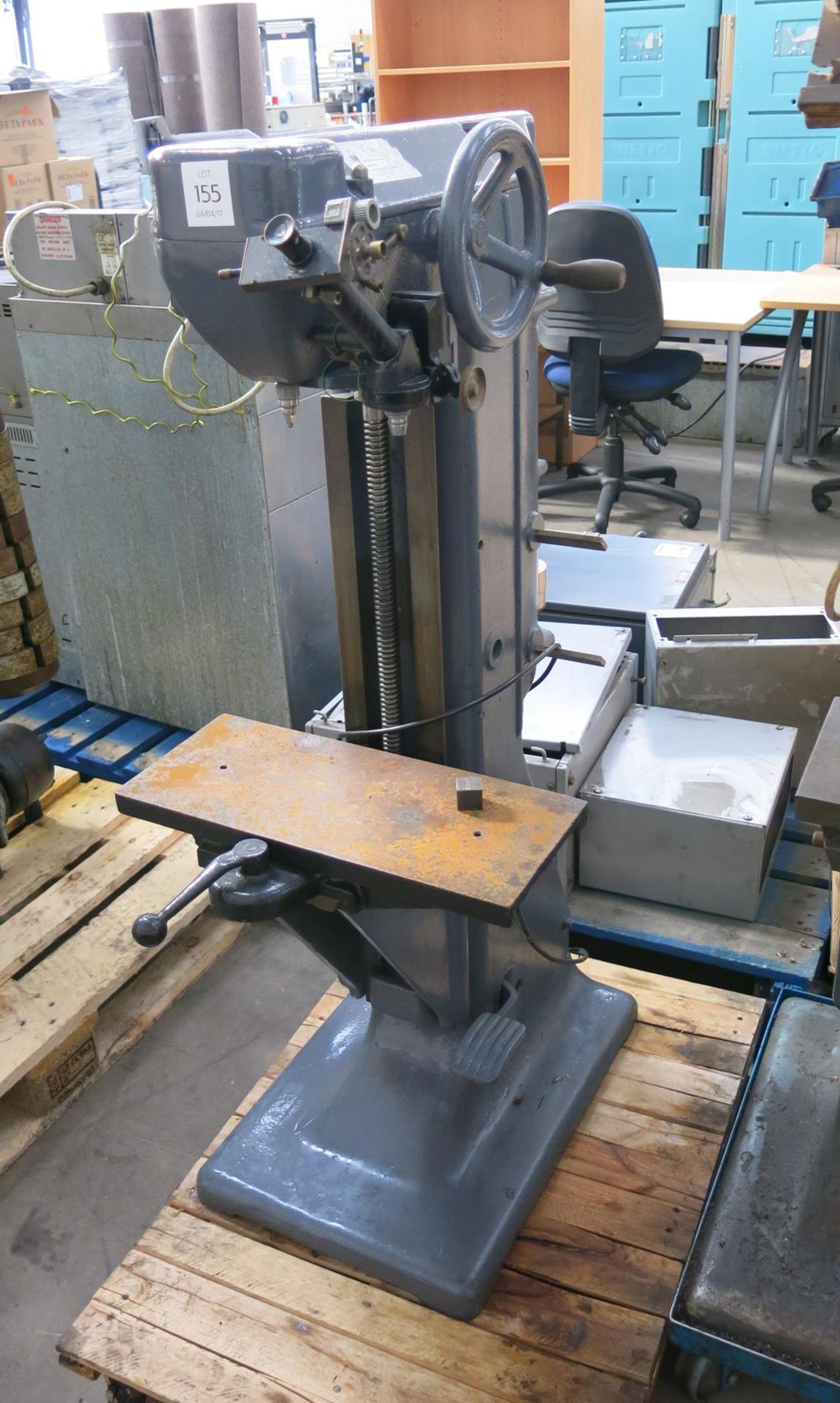 * A Vickers Armstrong Hardness Tester. Please note there is a £10 + VAT Lift Out on this lot