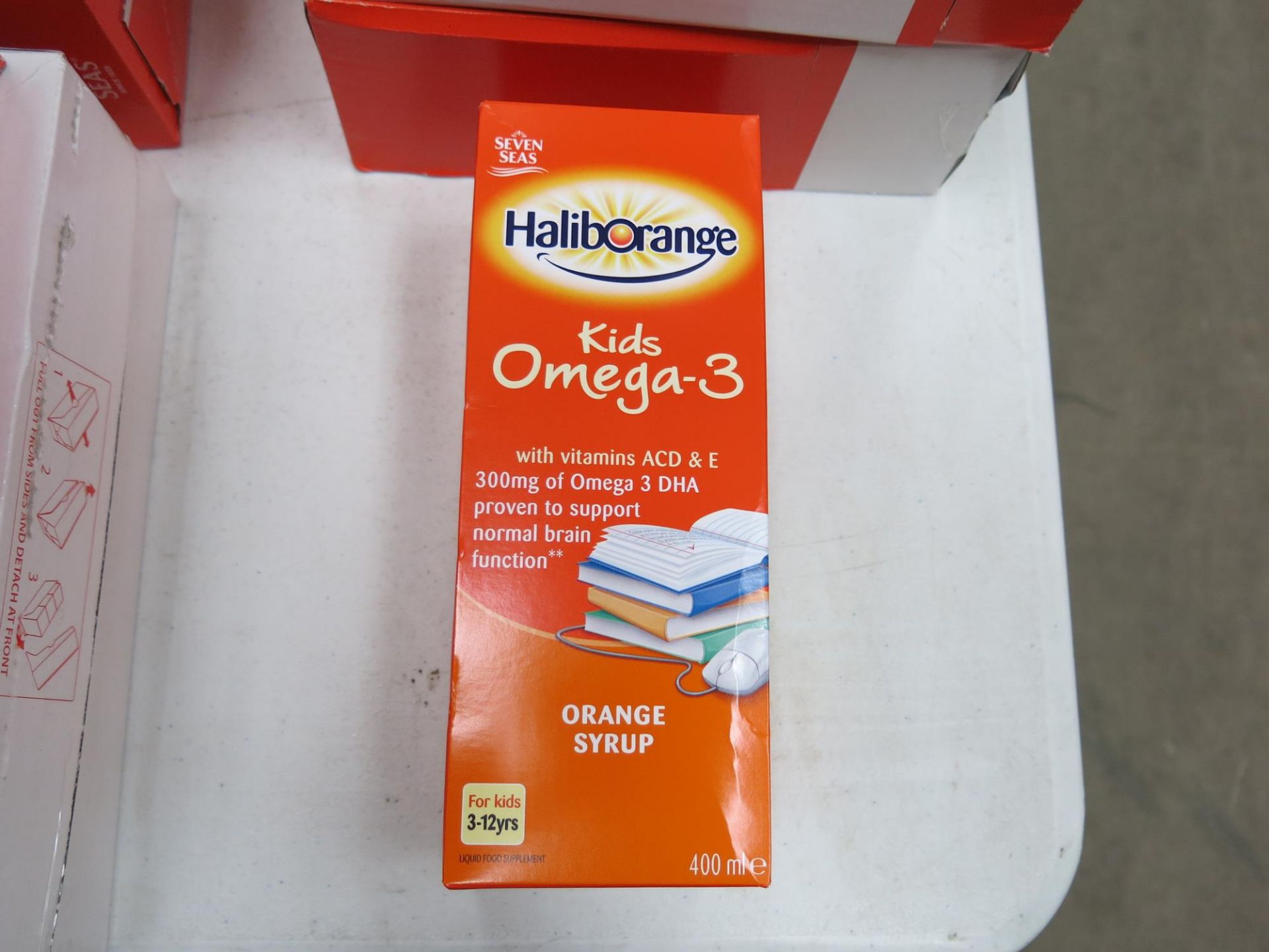 12 x Haliborange Kids Omega 3 Orange Syrup (12 x Bottles pet lot) - Image 2 of 2