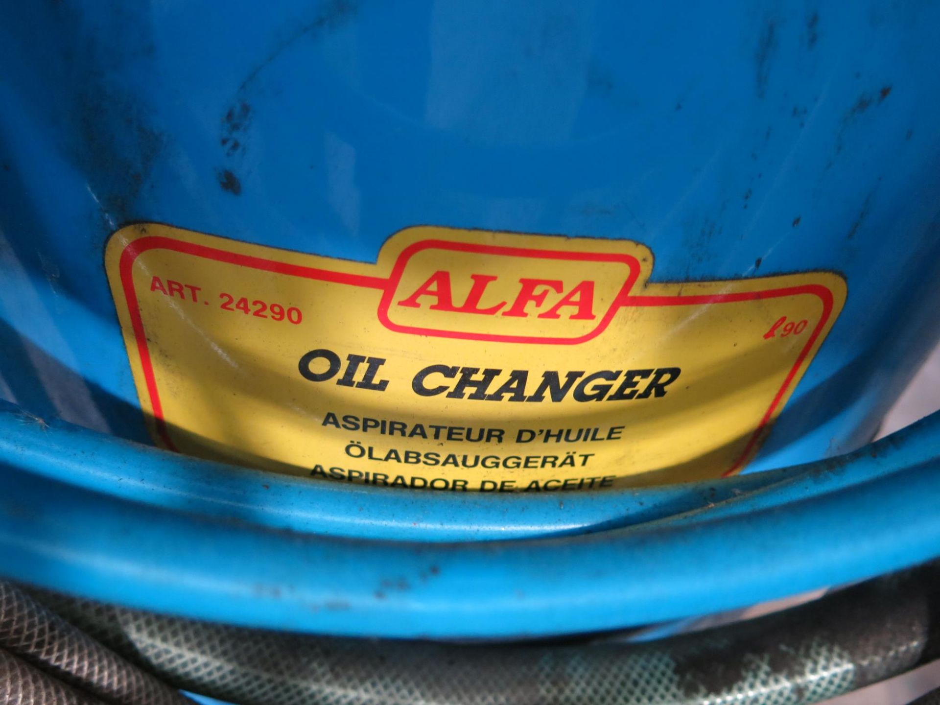 * An Alfa Portable/Mobile Oil Changer Unit - Image 2 of 2