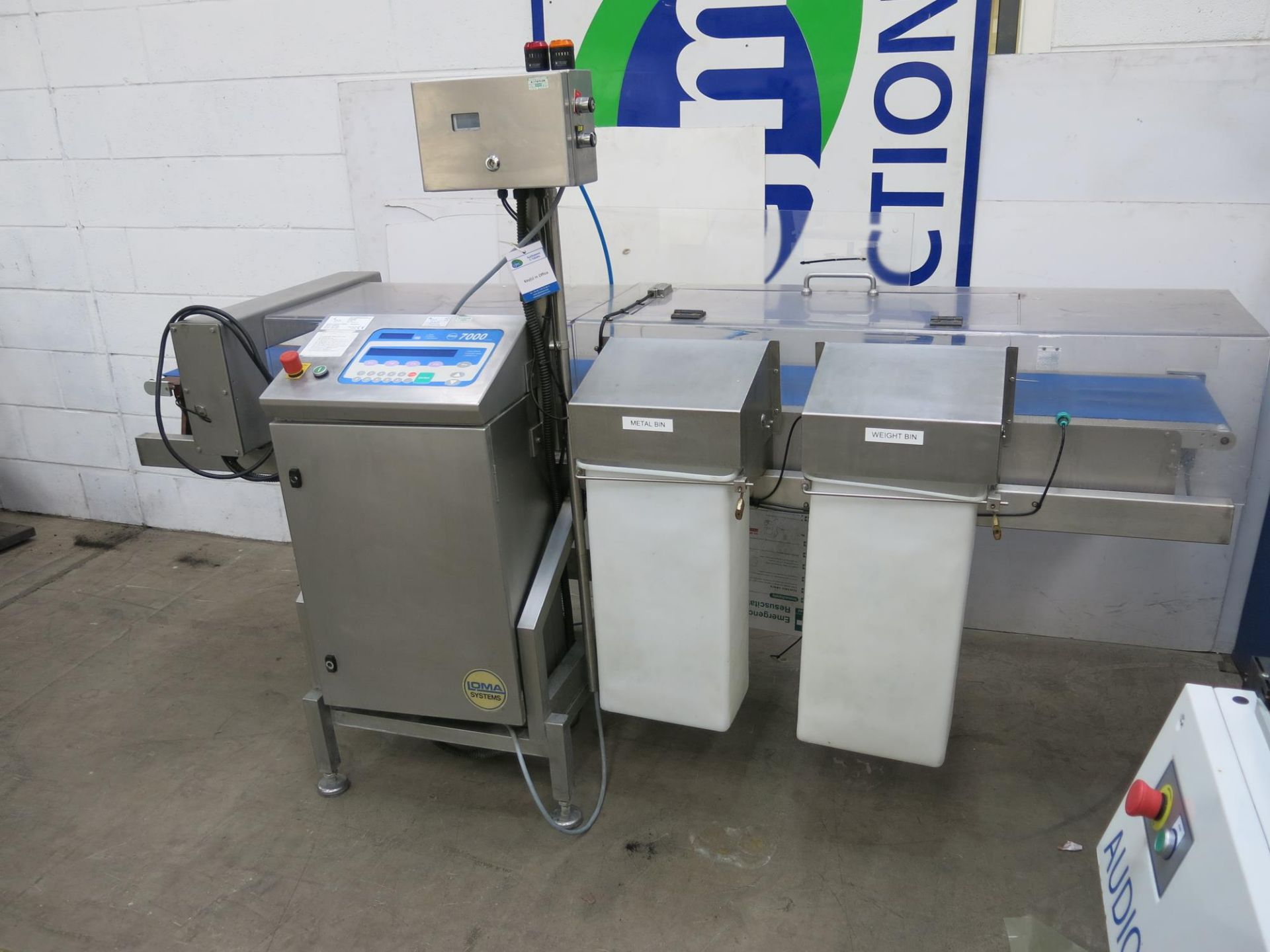 * Loma 7000 Combo Check Weigher/Metal Detector with Airblast reject system S/N WO/002374. - Image 5 of 8