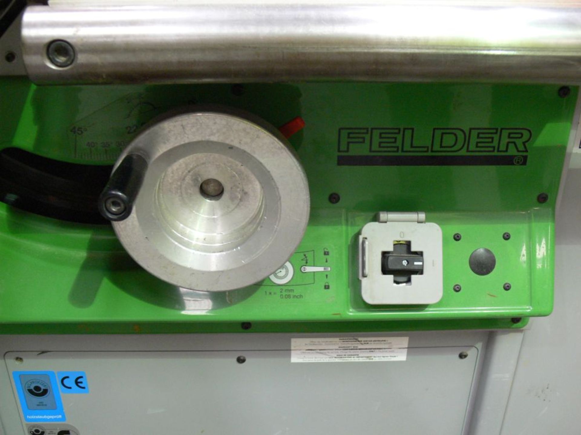 * A Felder K700S Panel Saw. 3450 x 2100mm. Machine No K700 S/03 422.04.264.04. Please note there - Image 5 of 7