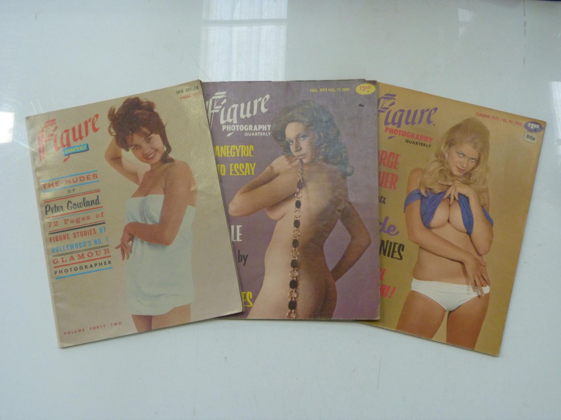 Glamour Magazines from the 1950s, 60s & 70s including NUS, Figure Quarterly, Champagne etc (a/f) ( - Image 3 of 5