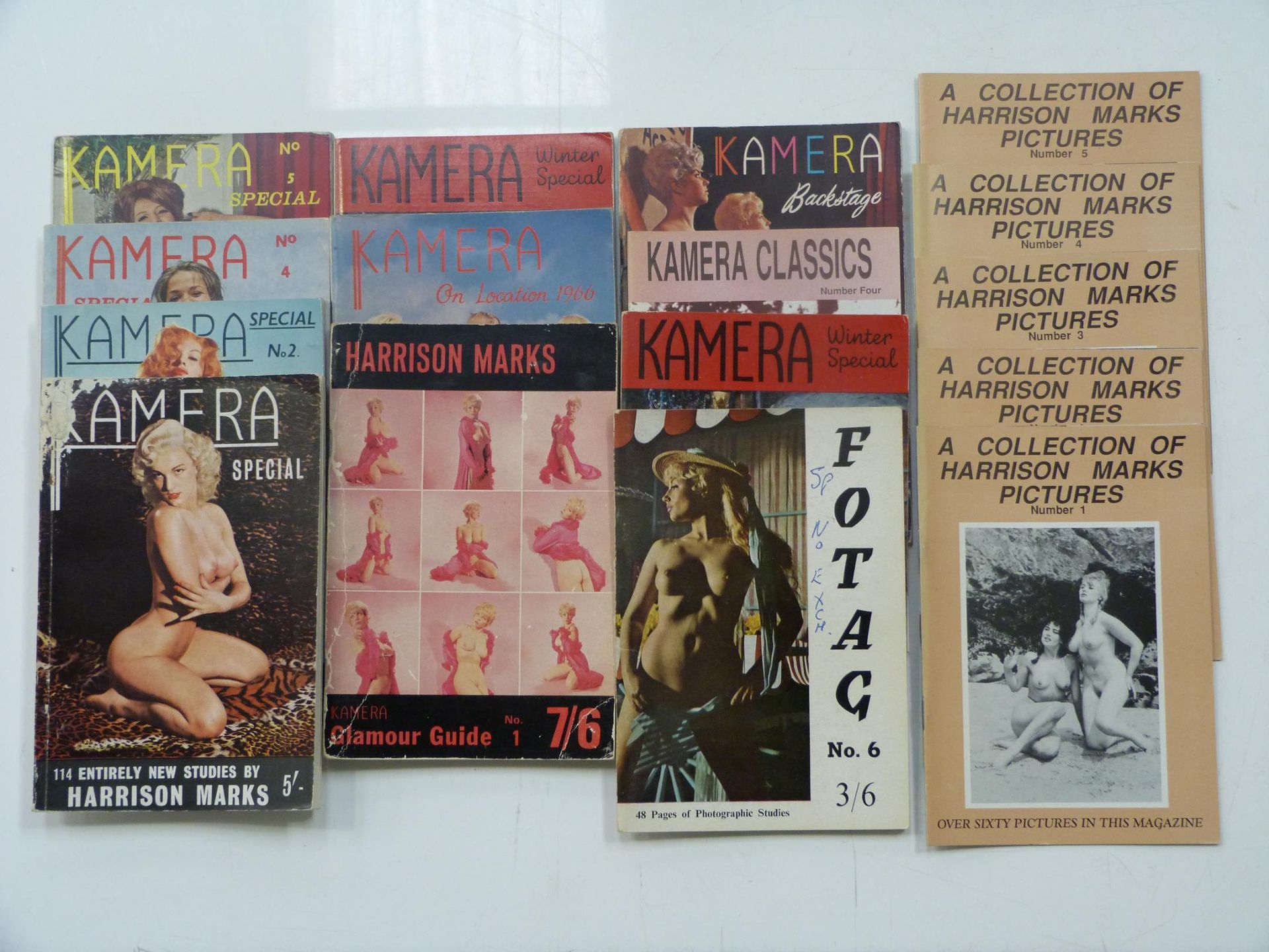 Glamour Magazines inc various 'Kamera' Specials (est. £20-£40)