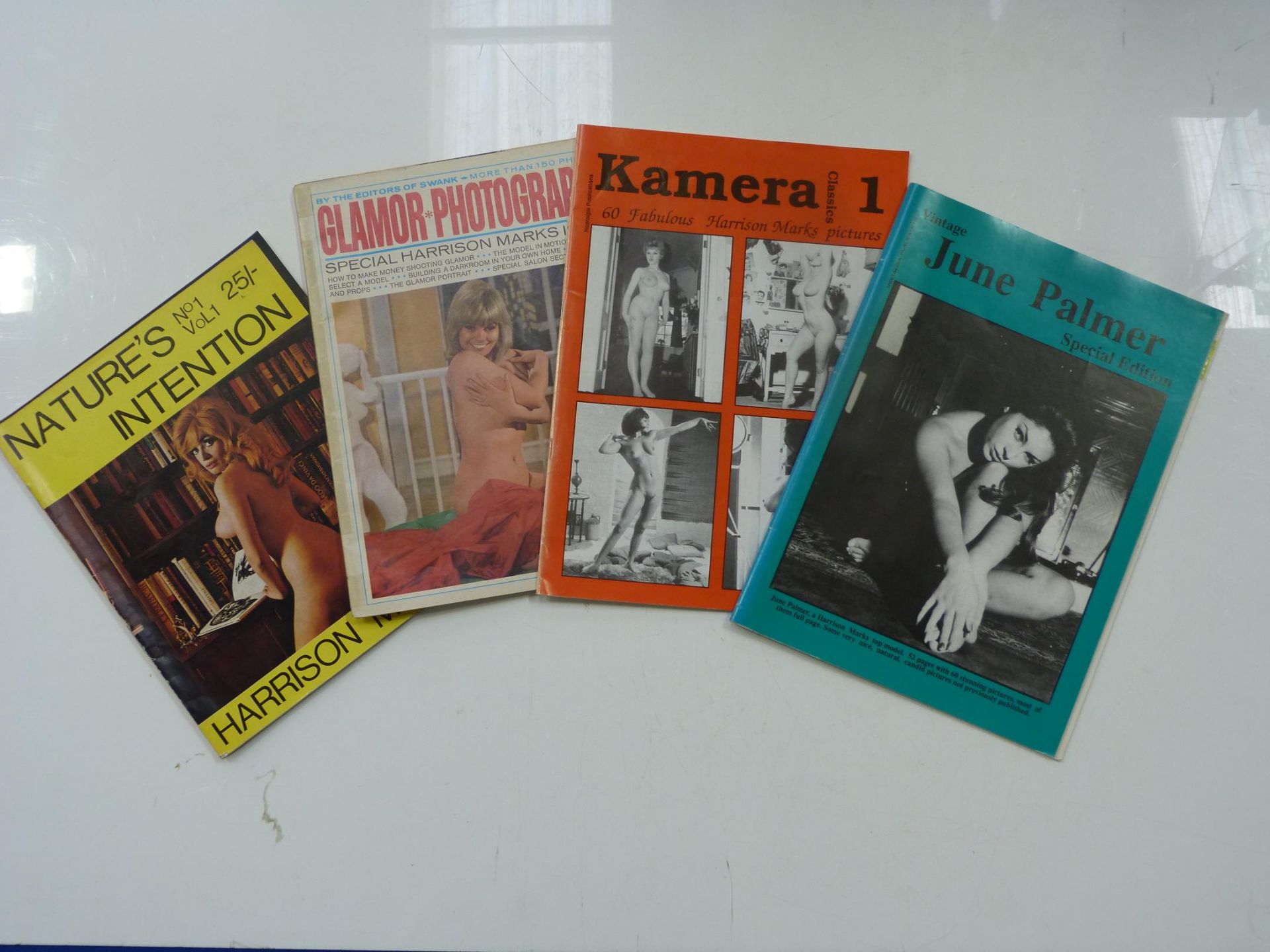 Harrison Marks - various books, magazines & calendars (9) (est. £30-£50)