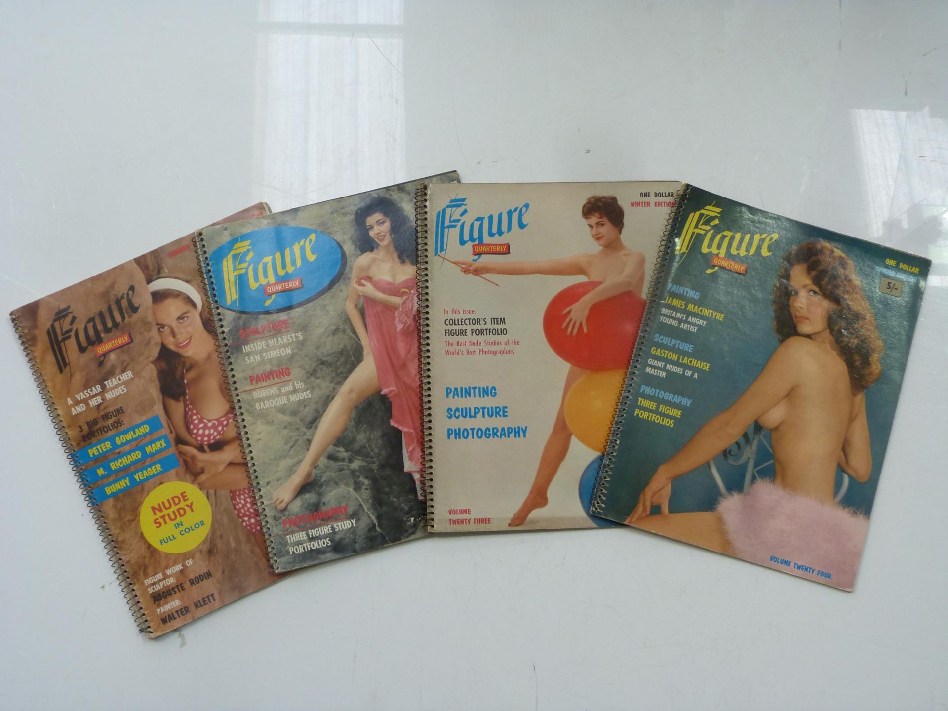 Glamour Magazines from the 1950s, 60s & 70s including NUS, Figure Quarterly, Champagne etc (a/f) ( - Image 2 of 5