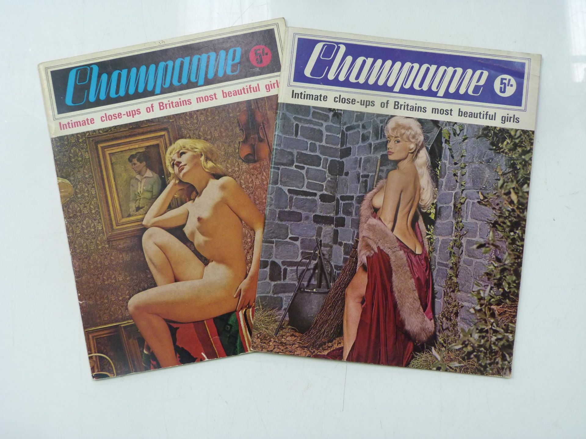 Glamour Magazines from the 1950s, 60s & 70s including NUS, Figure Quarterly, Champagne etc (a/f) ( - Image 4 of 5