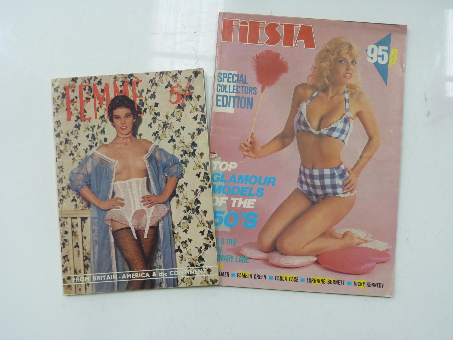Glamour Magazines from the 1950s, 60s & 70s including NUS, Figure Quarterly, Champagne etc (a/f) ( - Image 5 of 5