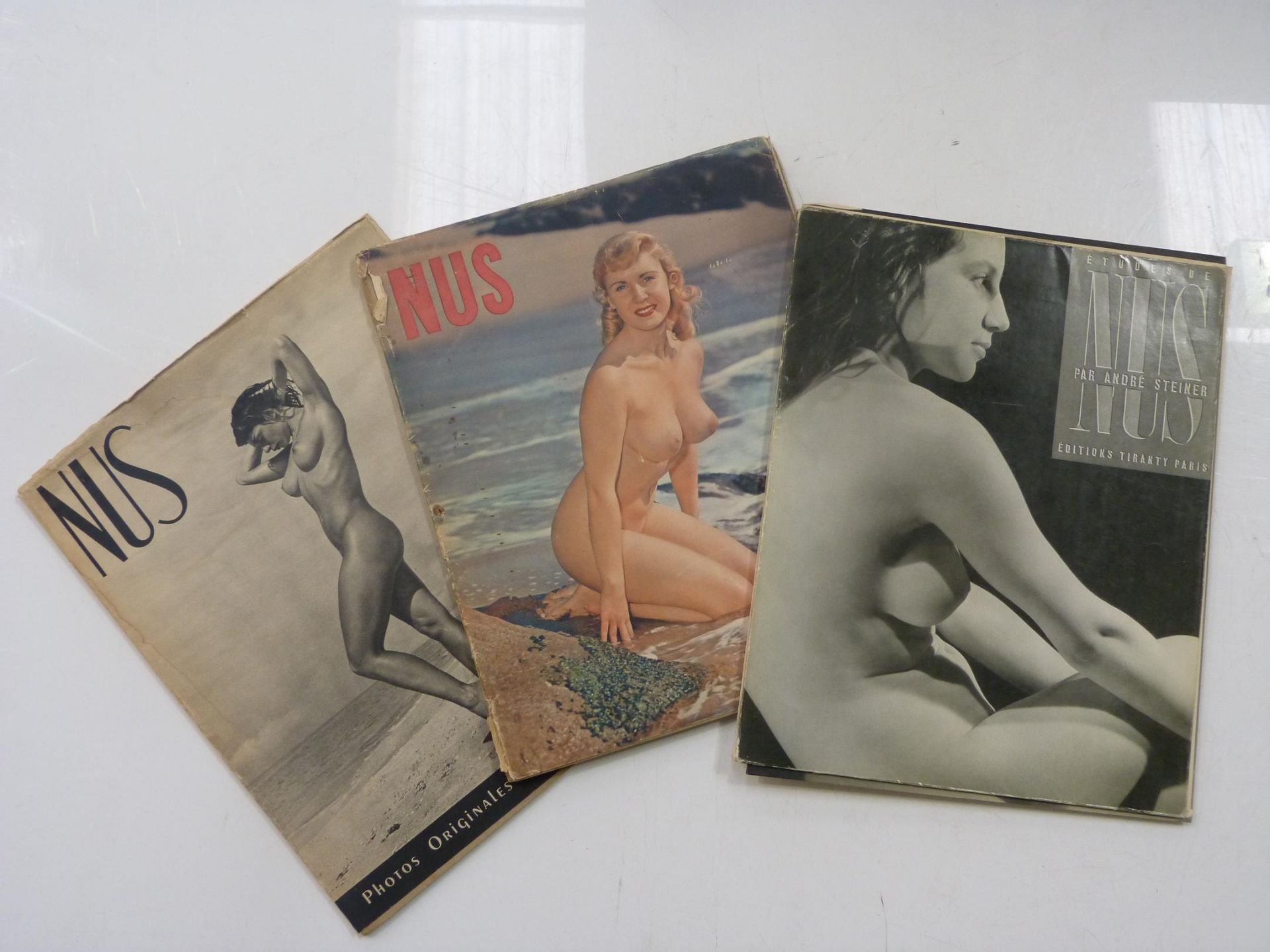 Glamour Magazines from the 1950s, 60s & 70s including NUS, Figure Quarterly, Champagne etc (a/f) (