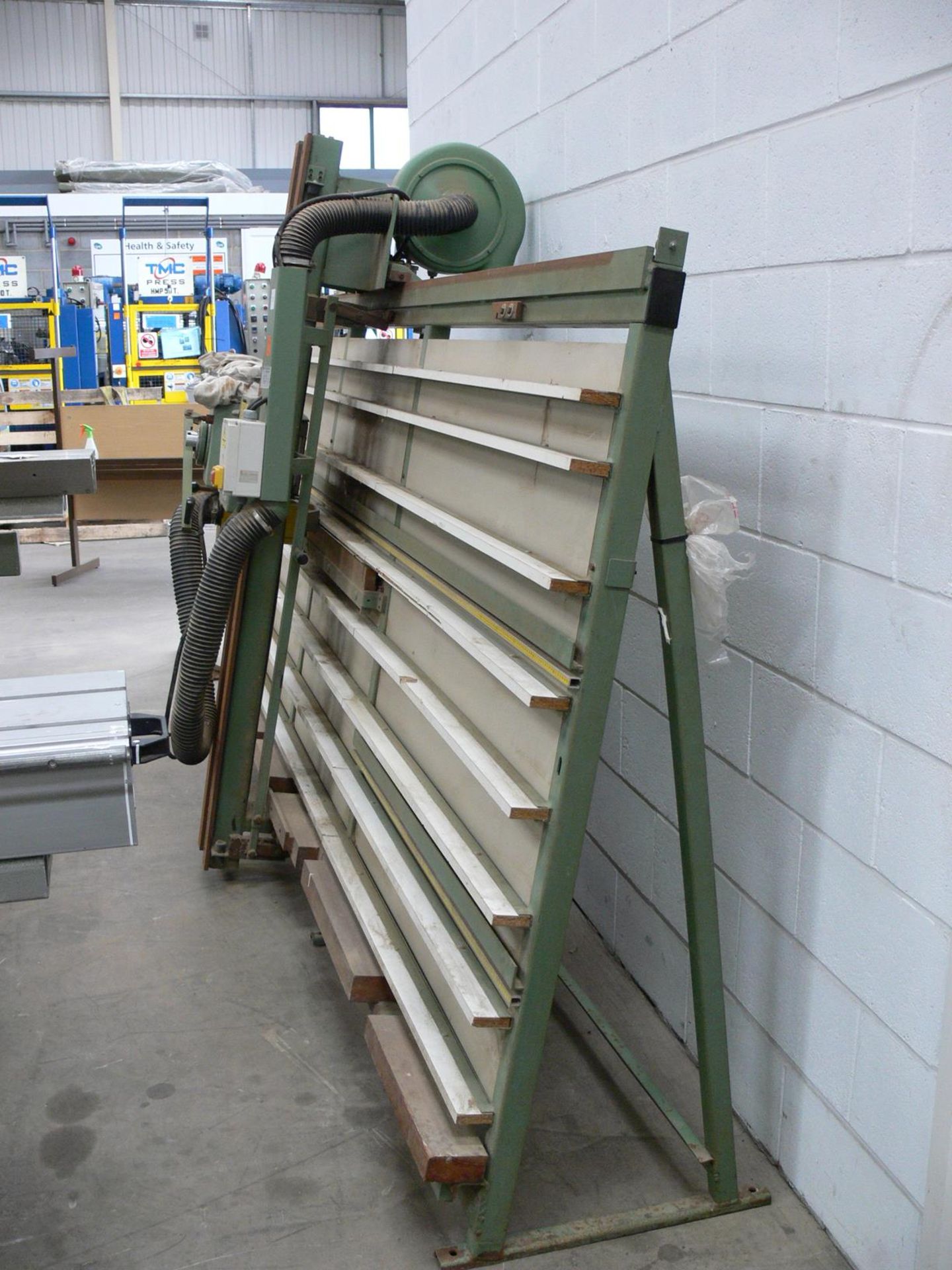 * Startrite/Harwi 1250 Vertical Panel Saw, Width: 3.3m, Height: 2.1m. Please note there is a £10+