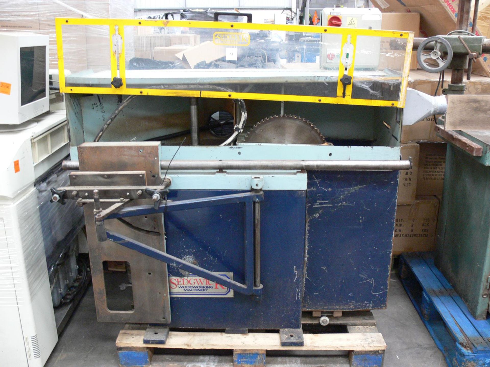 * Sedgwick EJ End Jointer Tenoner. Please note there is a £10 + VAT Lift Out Fee on this lot