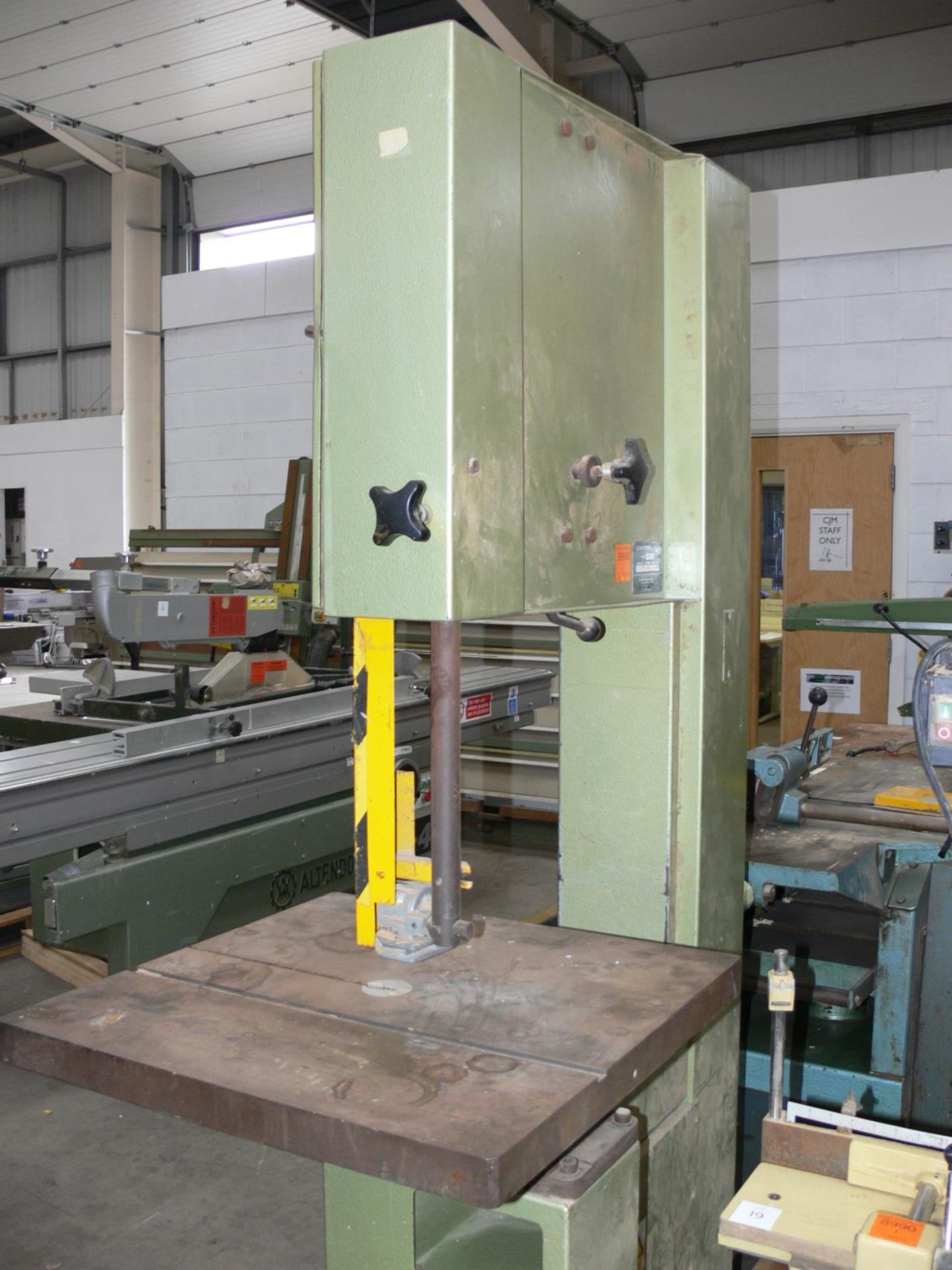 * Startrite 502 Vertical Bandsaw, S/N 121993, 3PH - Image 4 of 5