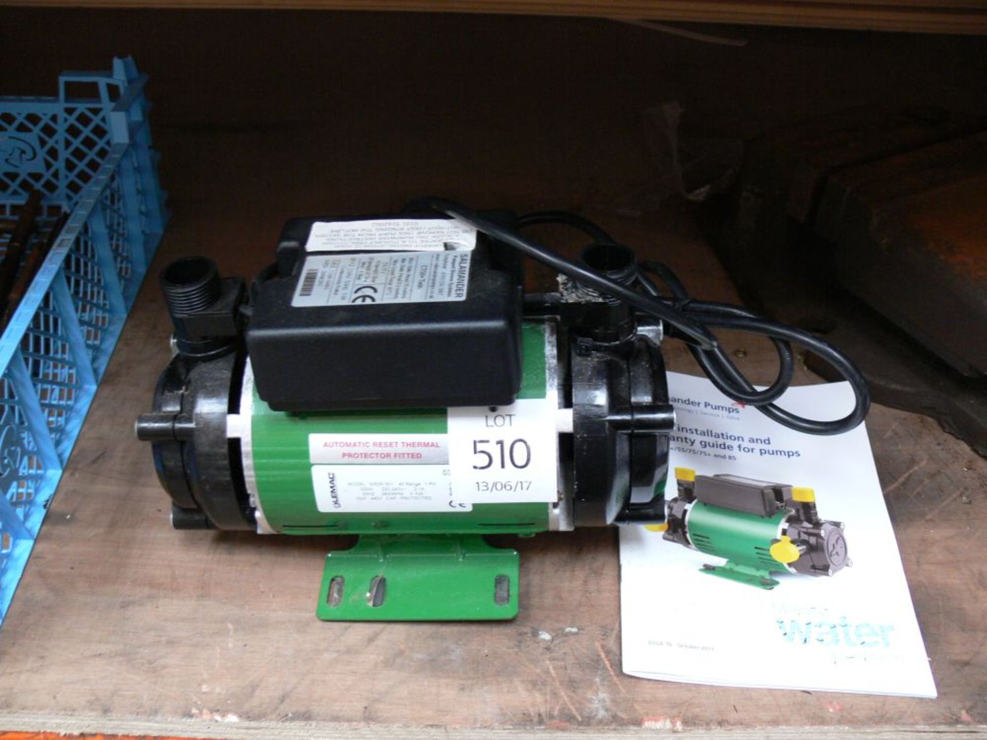 A Salamander CT50+ Twin Shower Pump