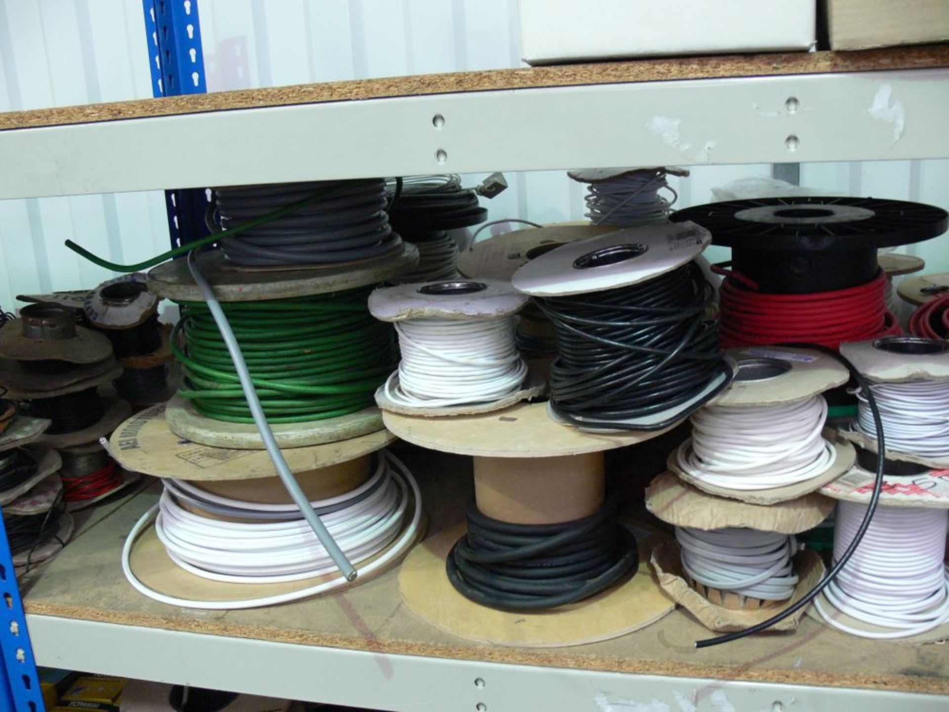 * A shelf of various types of Wire - Image 3 of 3