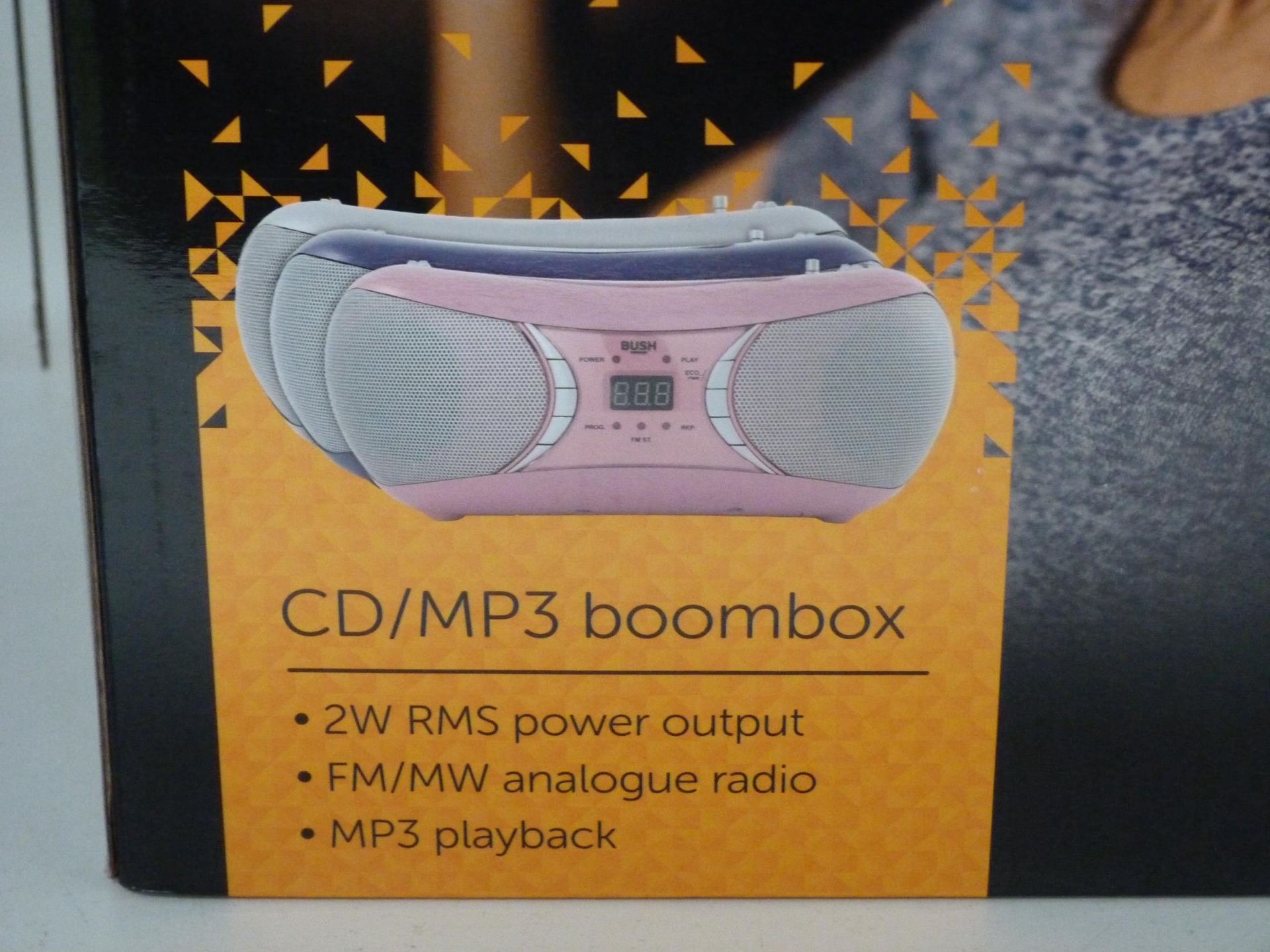 A Bush CD/MP3 Boom Box (Boxed) (est £20-£30) - Image 3 of 4
