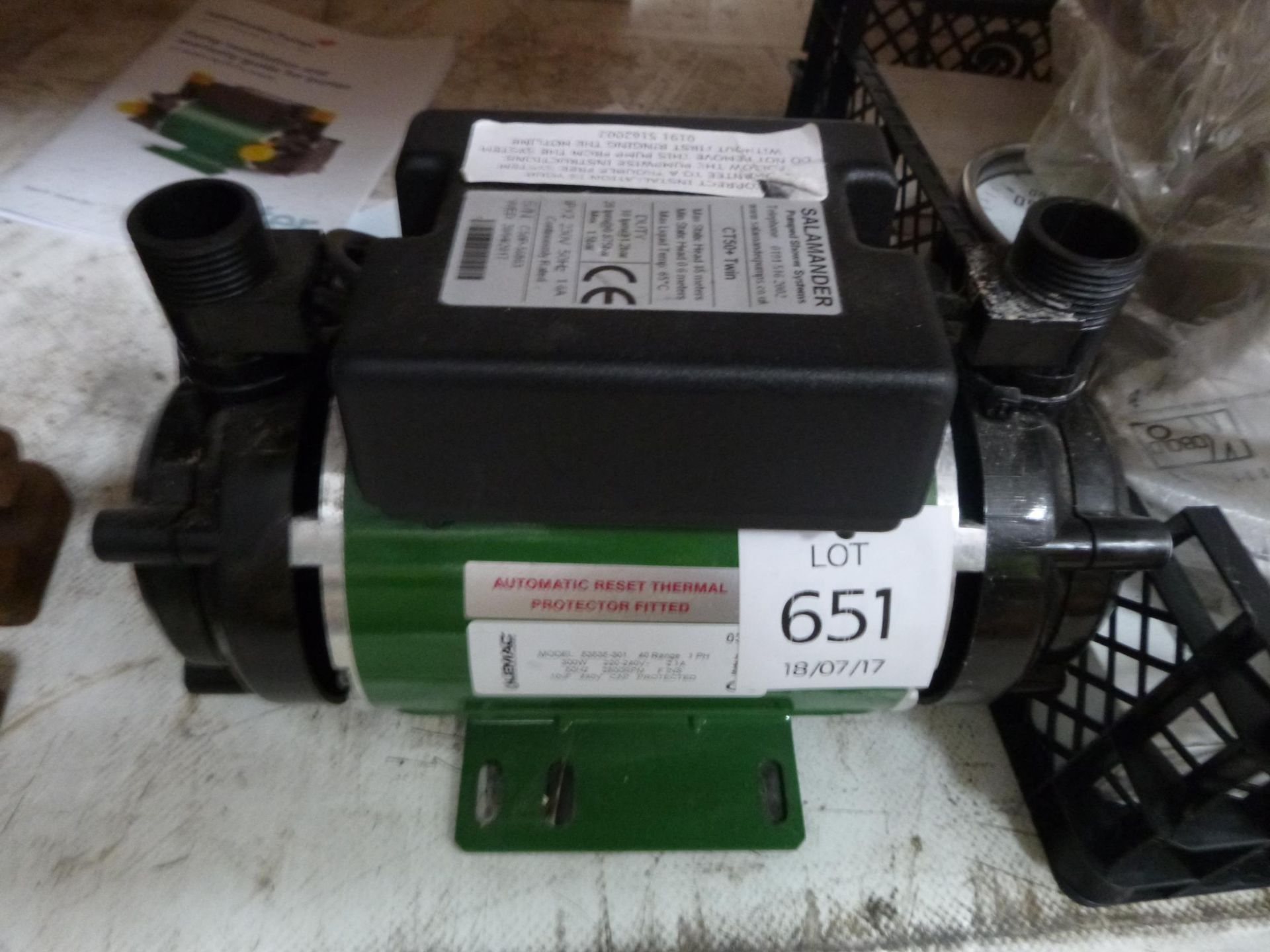 A Salamander CT50+ Twin Shower Pump - Image 2 of 2