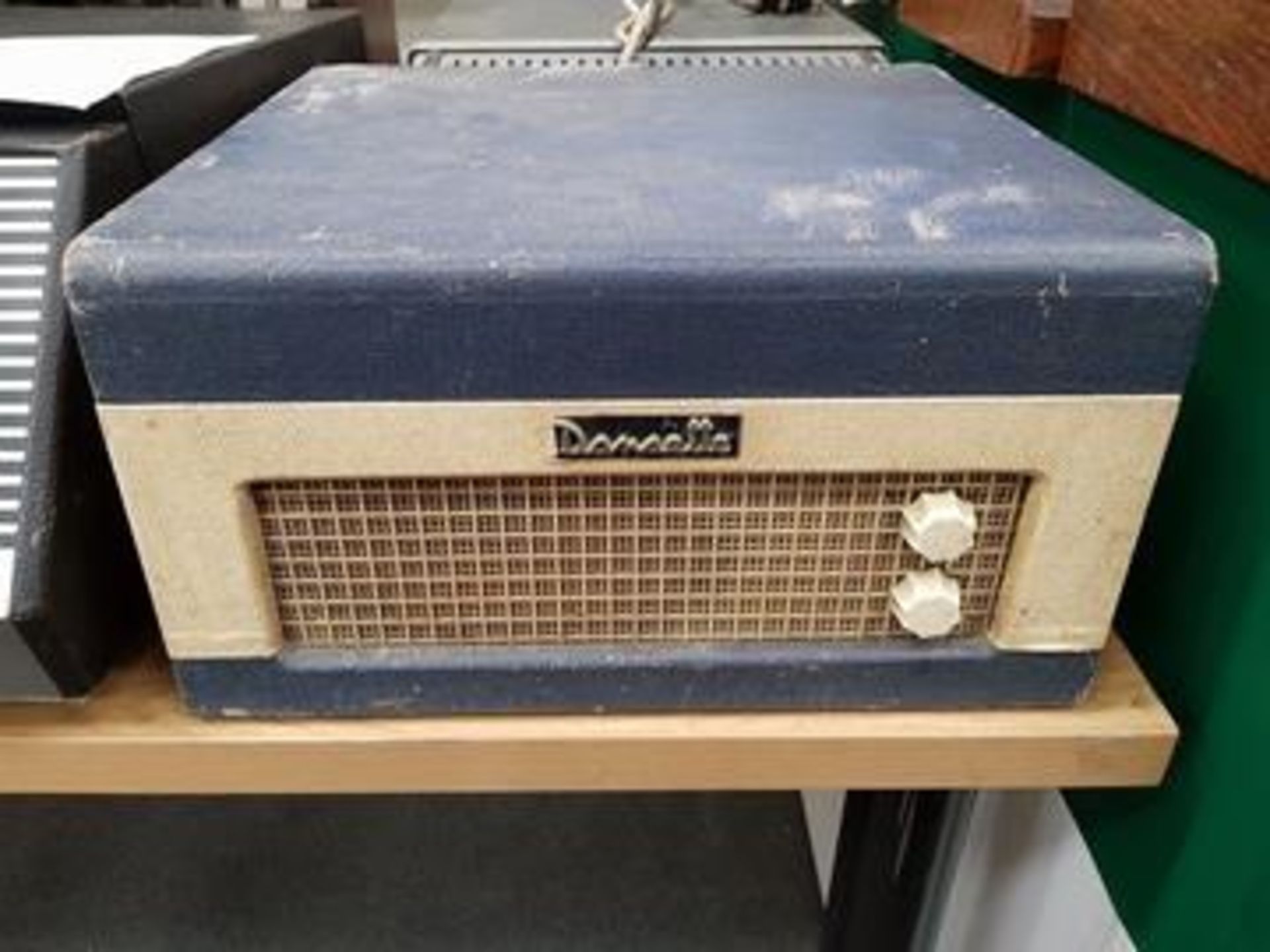 A Dansette Record Player (est. £10-£20)