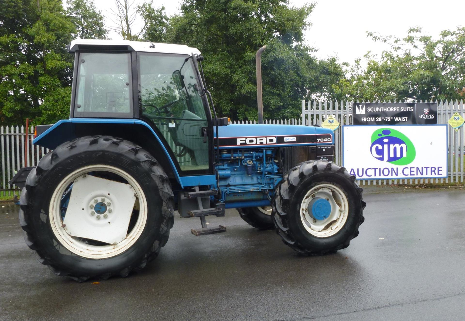 * 1993 Ford New Holland L557 VFE, 7840 4WD Powerstar SL Tractor. 5,597hrs Model No FE6PCG comes - Image 7 of 20