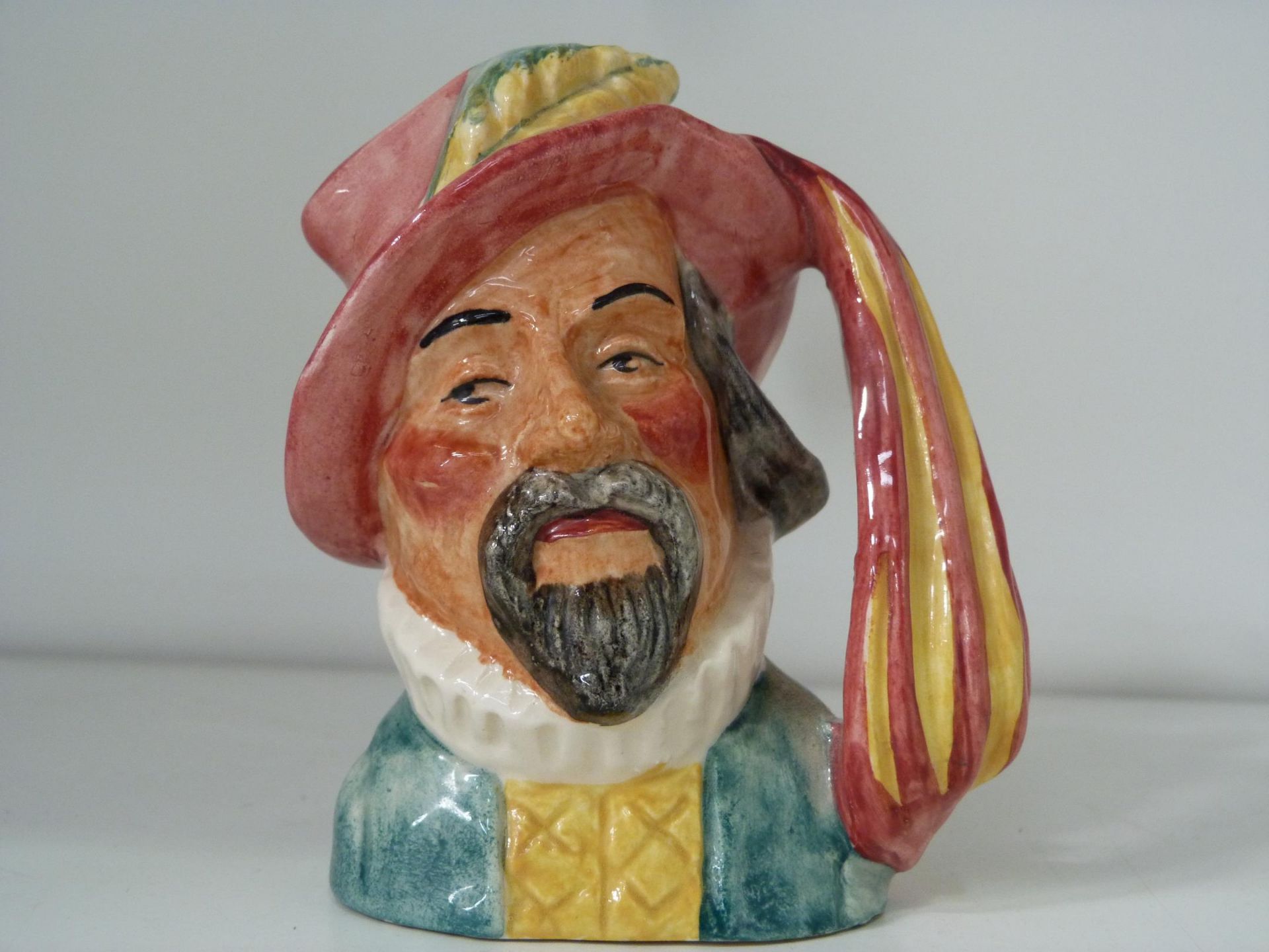 Three Figurines to include a Royal Doulton 'Falstaff' Toby Jug (8328A), a 'RIP Van Winkle' Toby - Image 6 of 7