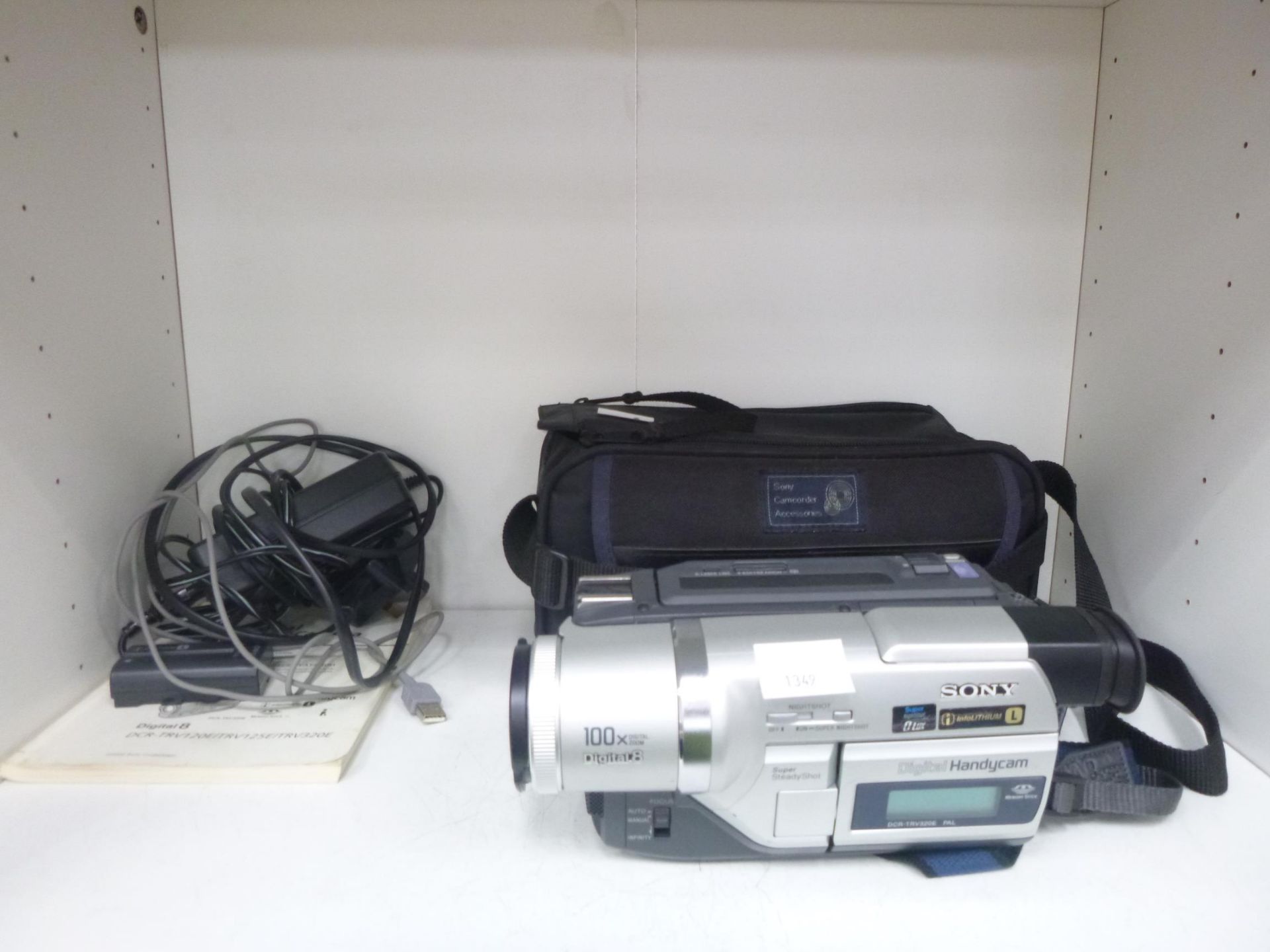 A Sony Digital Handycam (with box)(est. £20-£40)