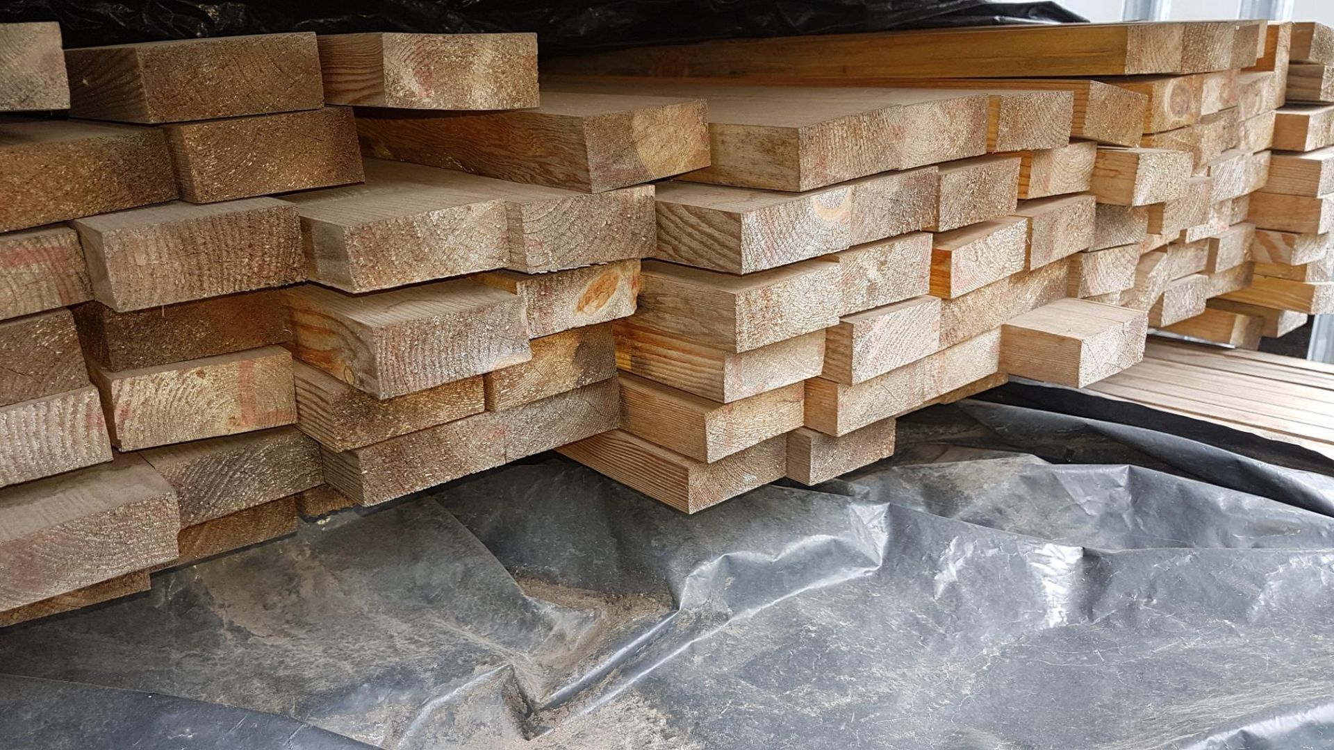 * Timber: 32x63 (30x60), planed square edged, 112 pieces @ 4500mm length. Sellers ref. X945. This