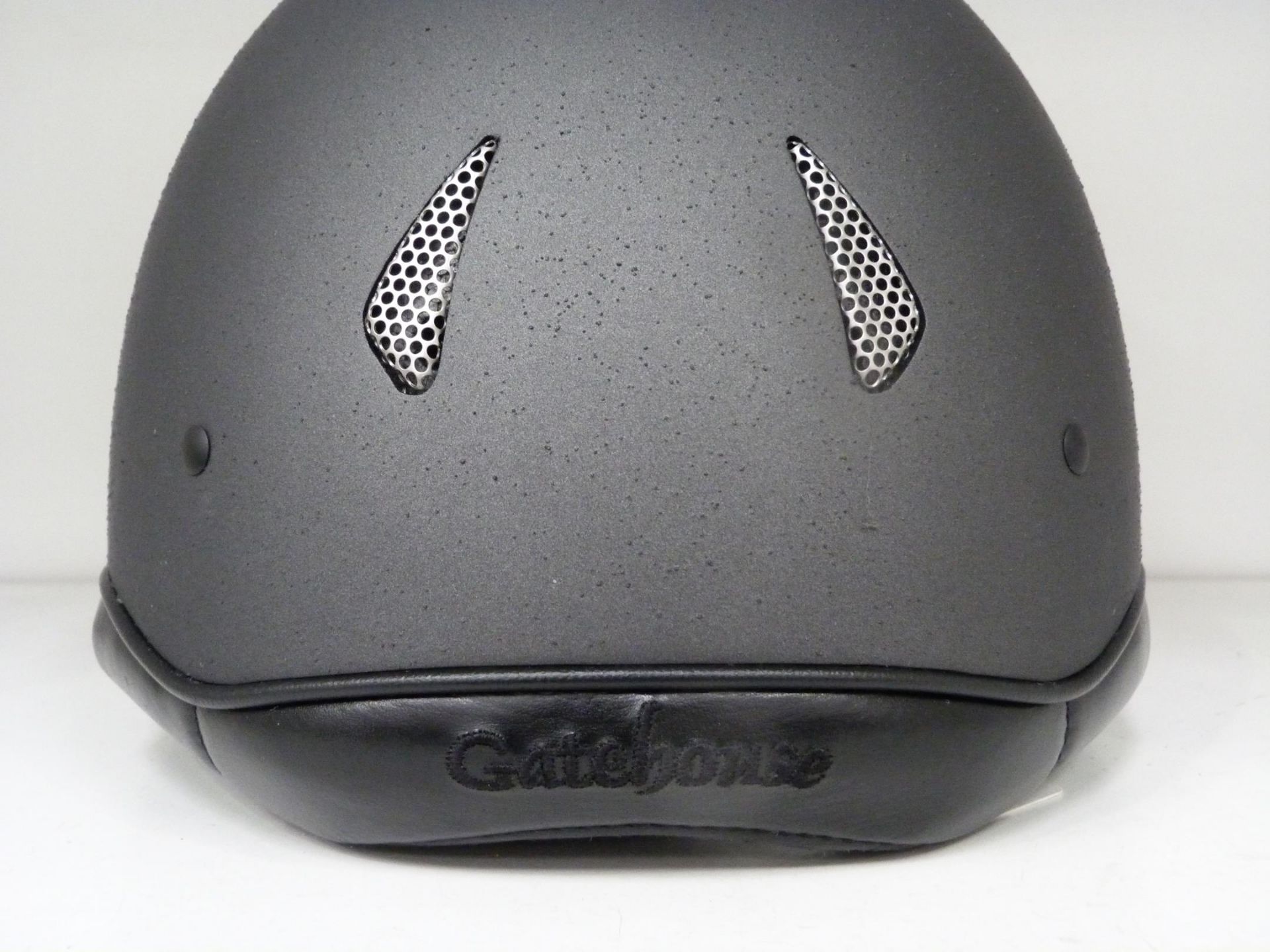 * Helmet: A New Gatehouse RXC1 Jockey Skull Variety in Grey, Weight Ranges 650gsm-780gsm XS (53~ - Image 3 of 5