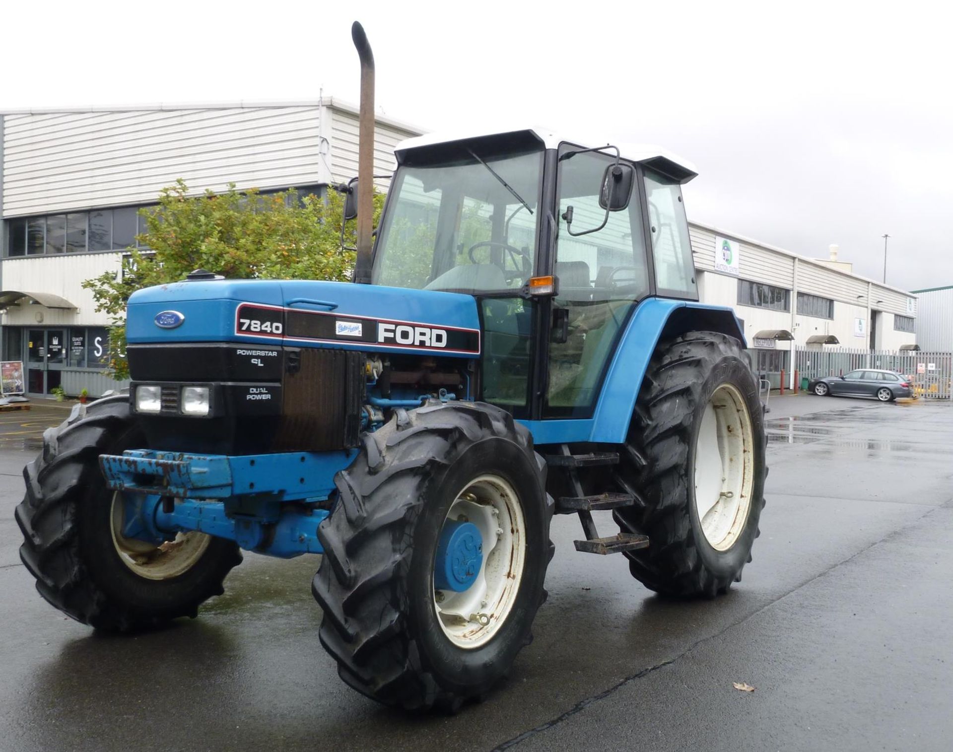 * 1993 Ford New Holland L557 VFE, 7840 4WD Powerstar SL Tractor. 5,597hrs Model No FE6PCG comes