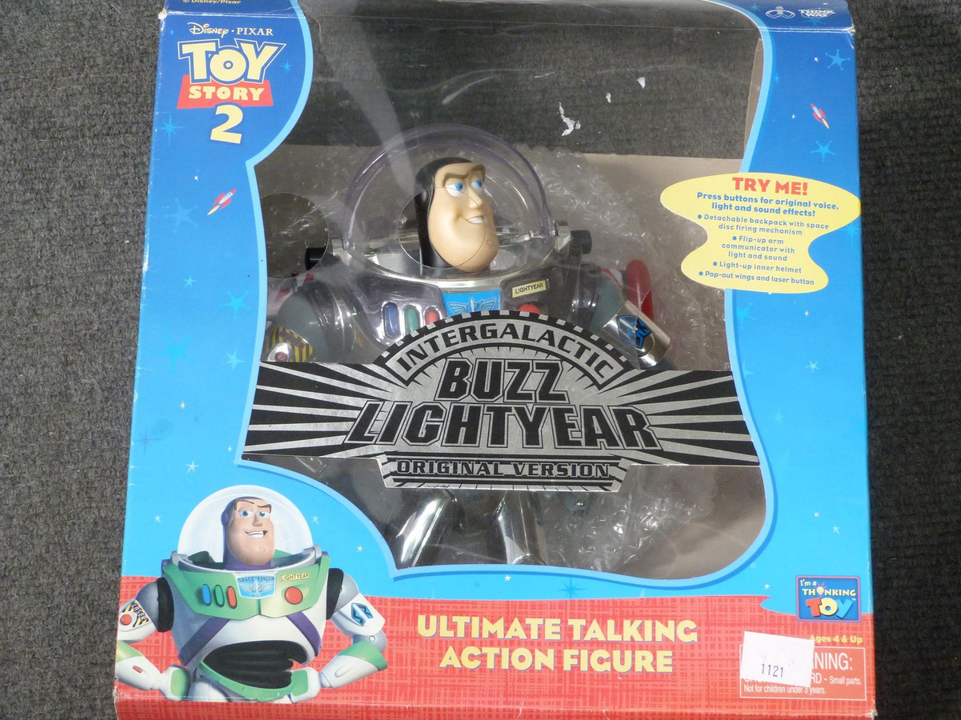 An 'Intergalactic Buzz Lightyear' Figurine (est £10-£20)