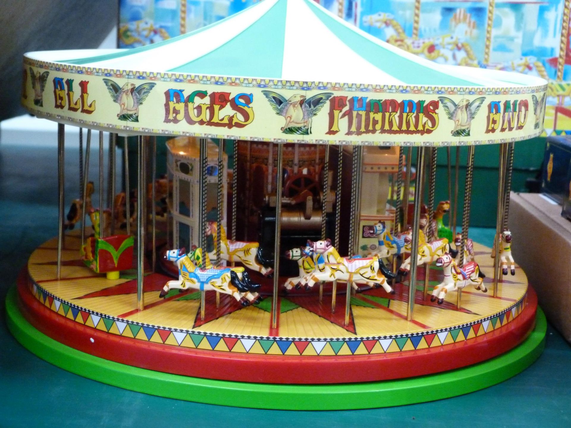 A Collection of Lledo Circus related Models including two Helter Skelters Plus two Scammel Ballast ' - Image 11 of 11