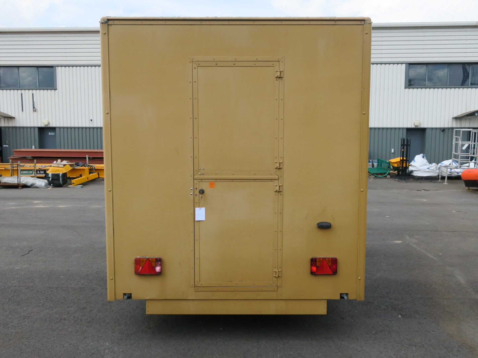 12ft Catering Trailer mounted on a twin wheeled chassis with Bradley Double Lock Tow Hitch and - Image 4 of 10