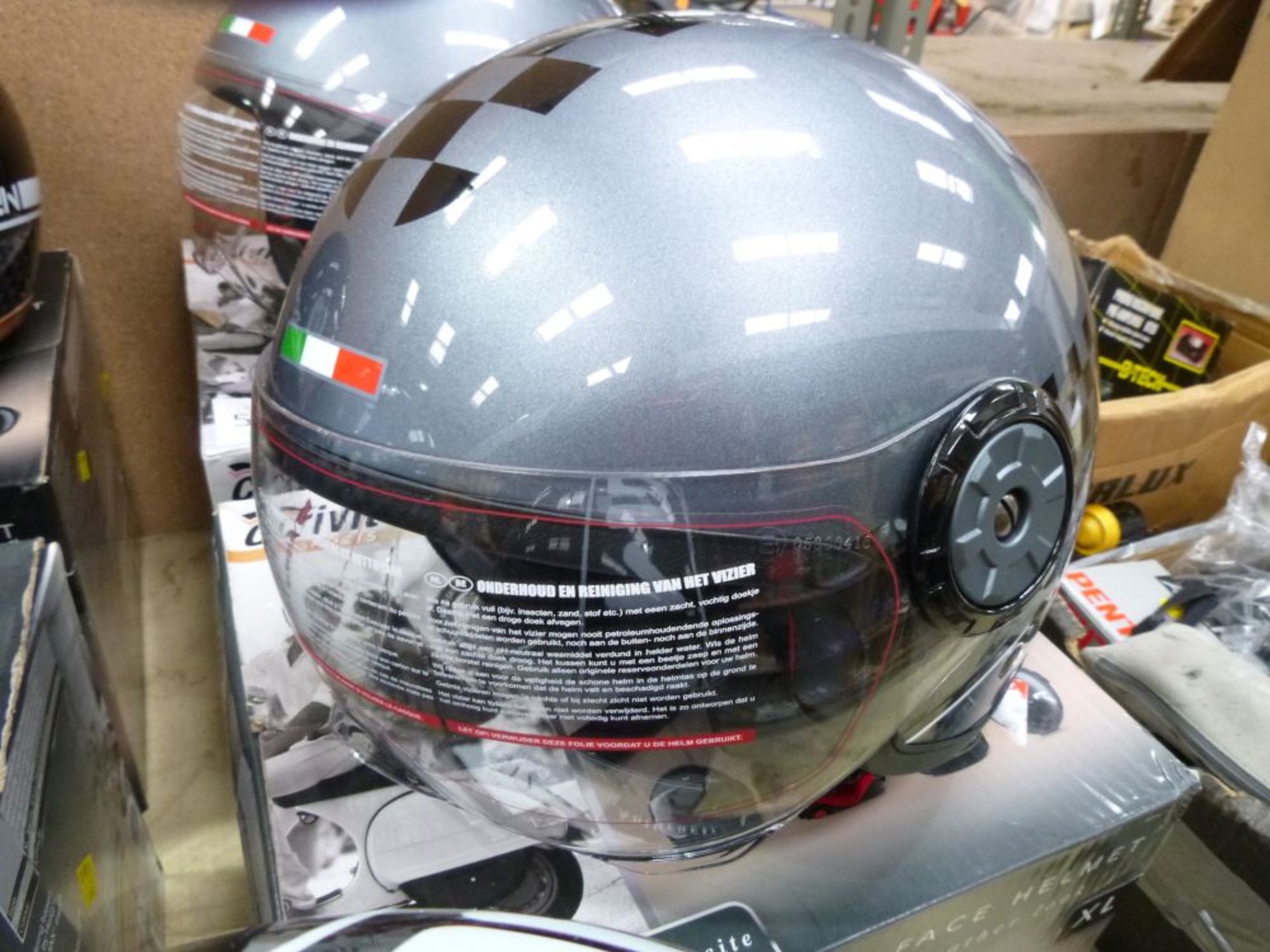 A Crivit Open Face Helmet size XL