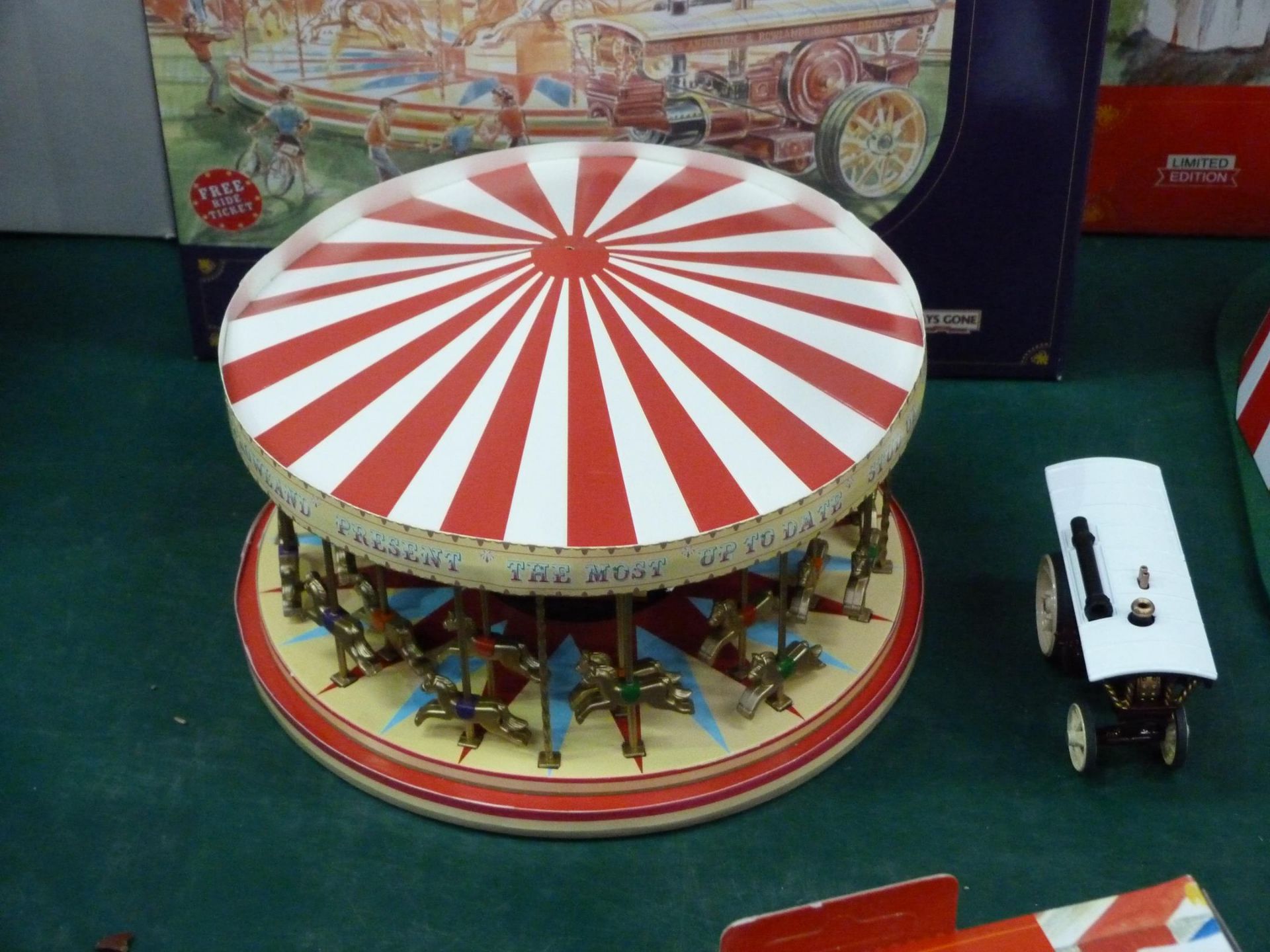 A Collection of Lledo Circus related Models including two Helter Skelters Plus two Scammel Ballast ' - Image 7 of 11
