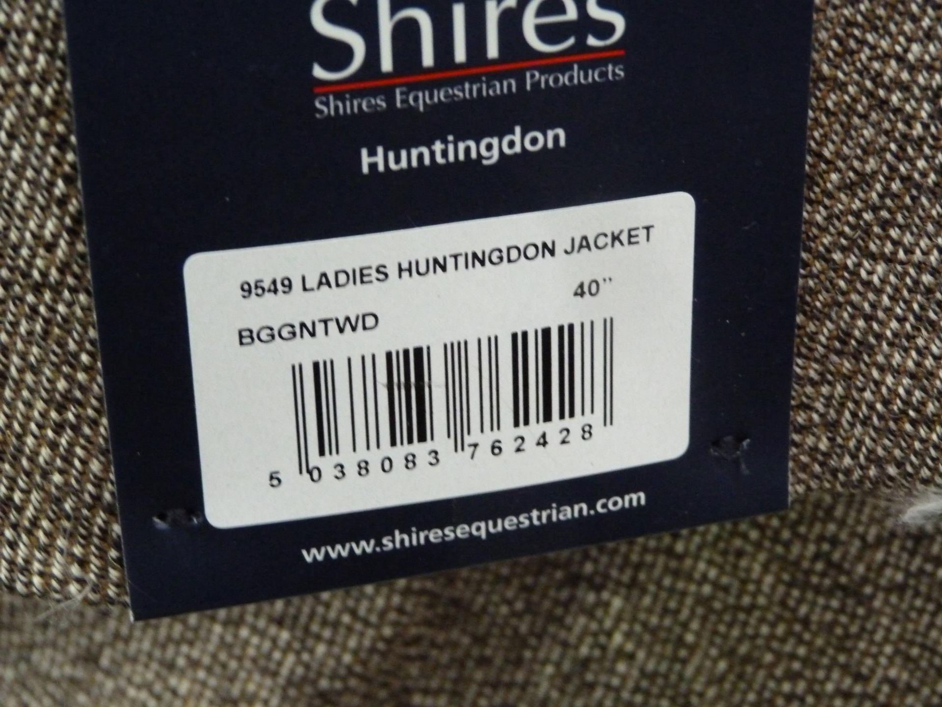 * Two New Ladies Shires Tweed Jackets. One Huntingdon Jacket size 40'', the other a Malvern Tweed - Image 7 of 7