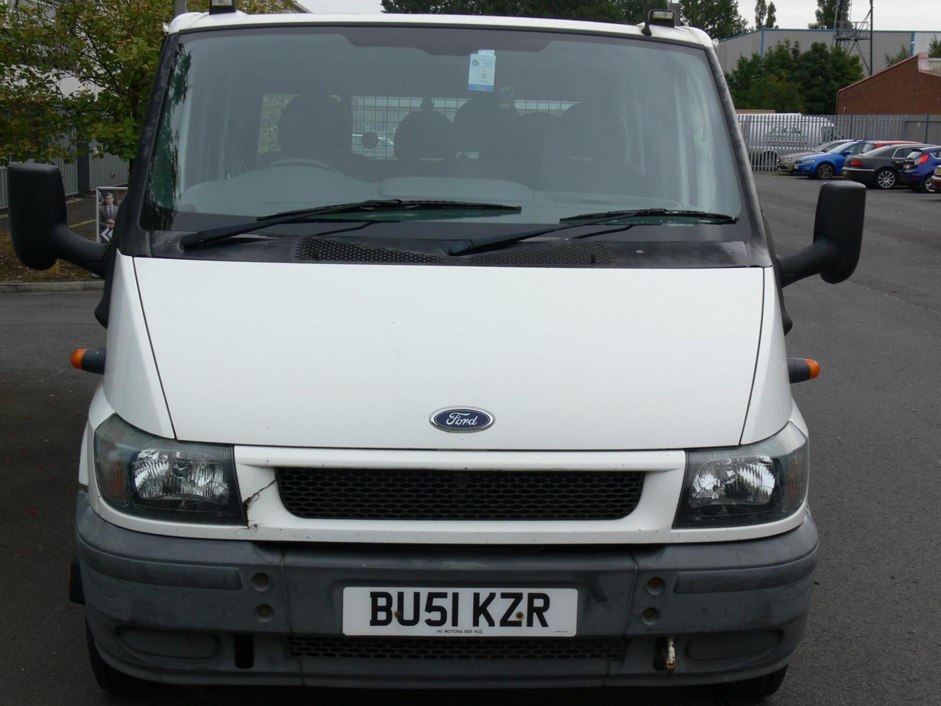 A Ford Transit 350 MWB TD Double Cab/Crew Cab Light Goods Vehicle. 2402cc complete with aluminium - Image 2 of 35